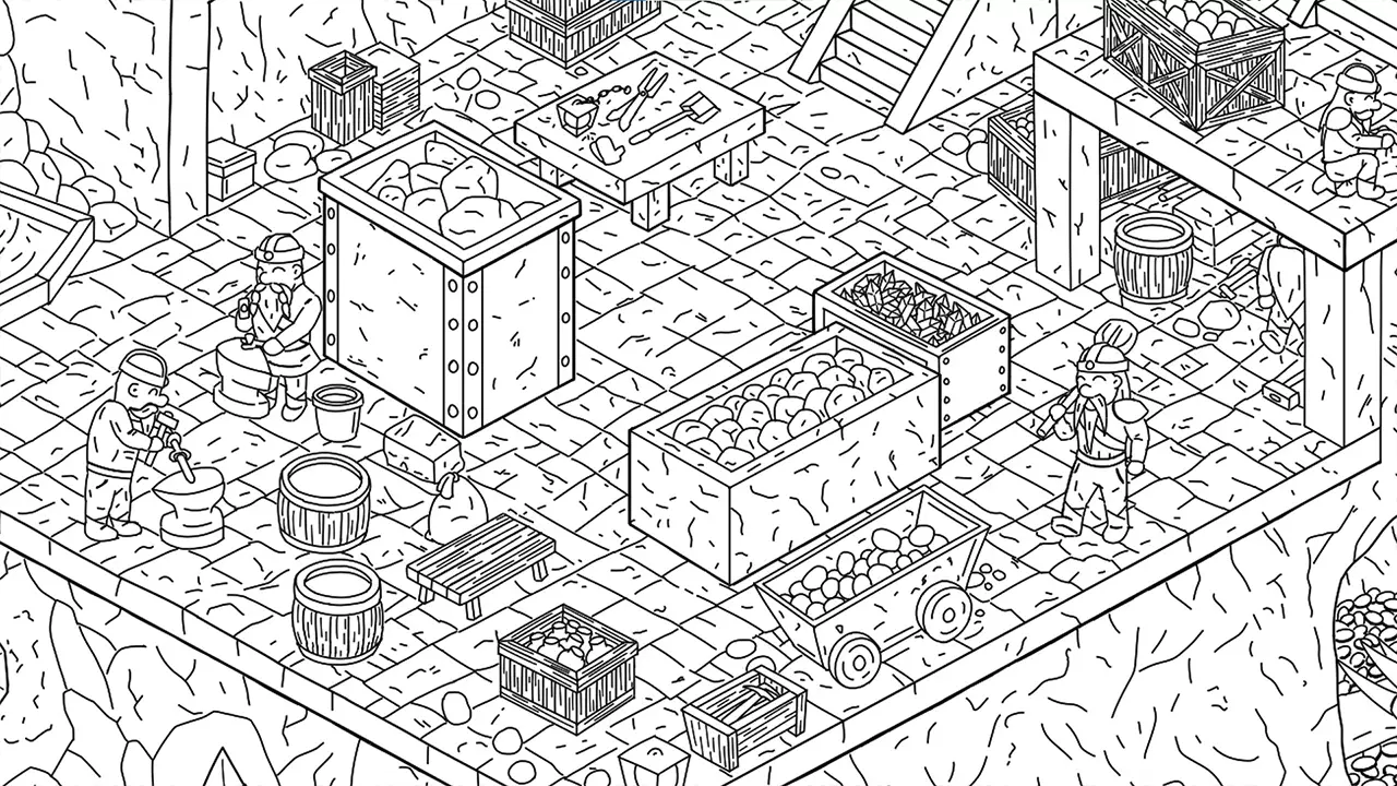 矿洞寻猫记-Find Meow in Dwarf Mines-游戏截图-好玩游戏库