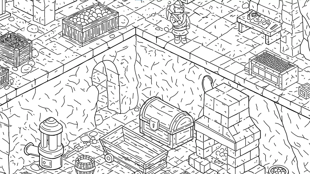 矿洞寻猫记-Find Meow in Dwarf Mines-游戏截图-好玩游戏库