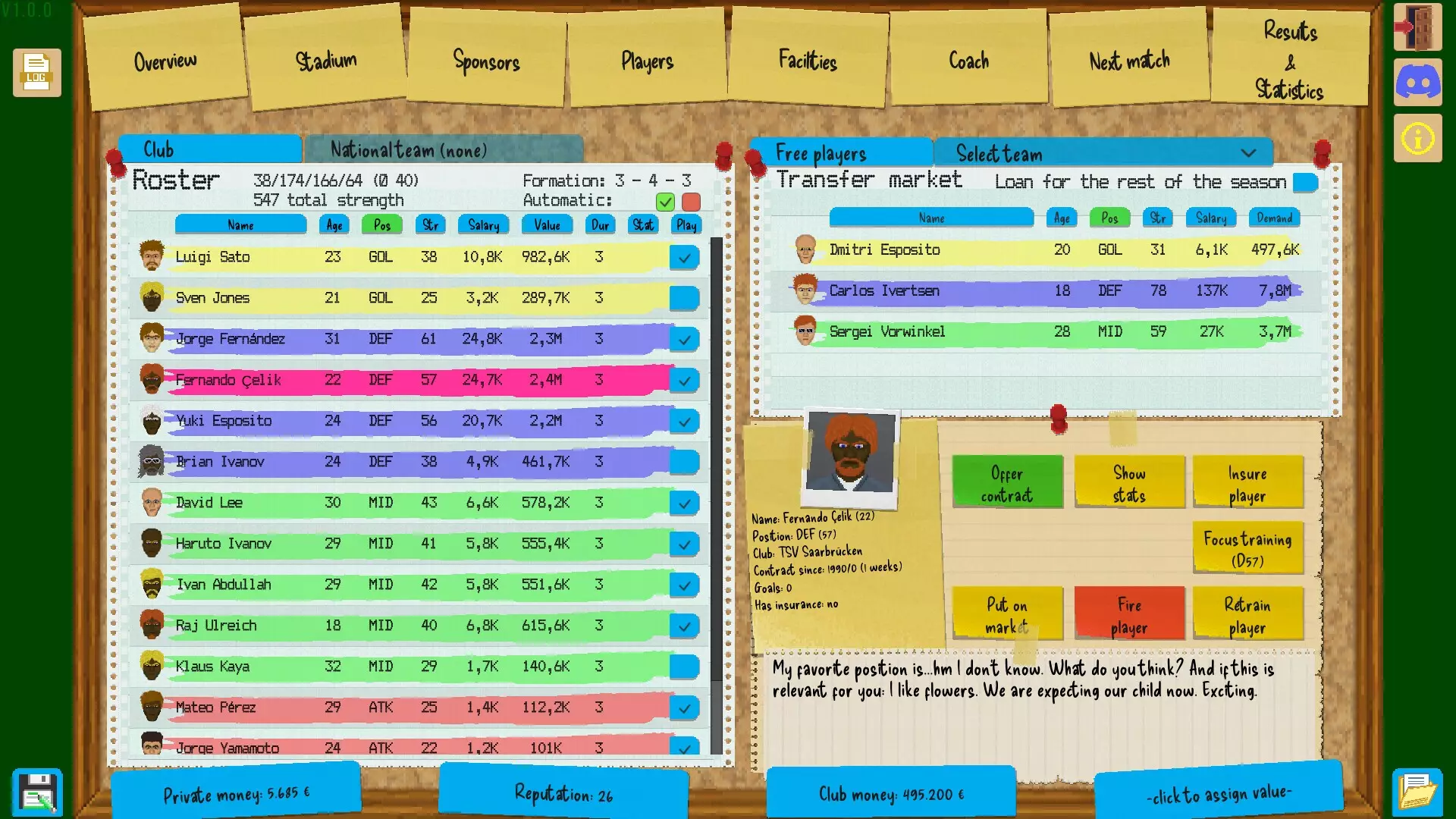 -Boeckham's Football Manager-游戏截图-好玩游戏库