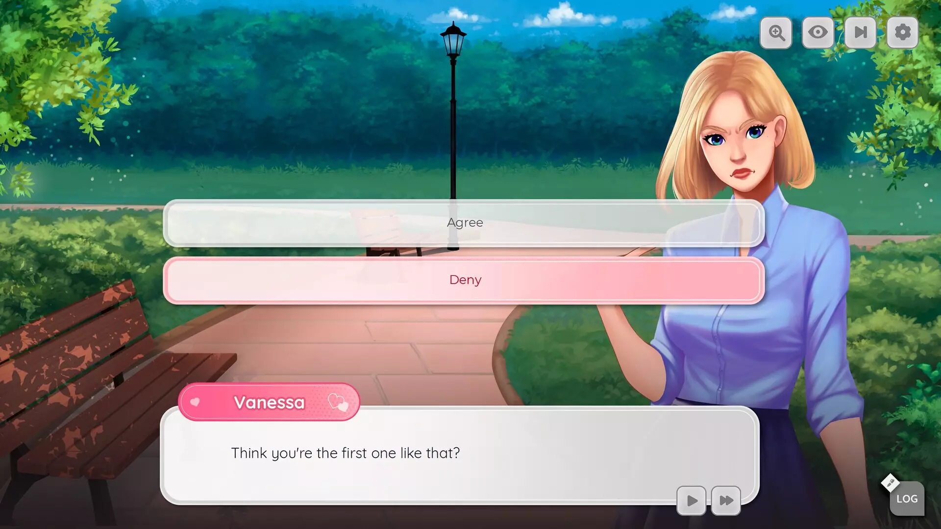 -An alien girl fell on my head, and now I must save our world by demonstrating great and beautiful love-游戏截图-好玩游戏库