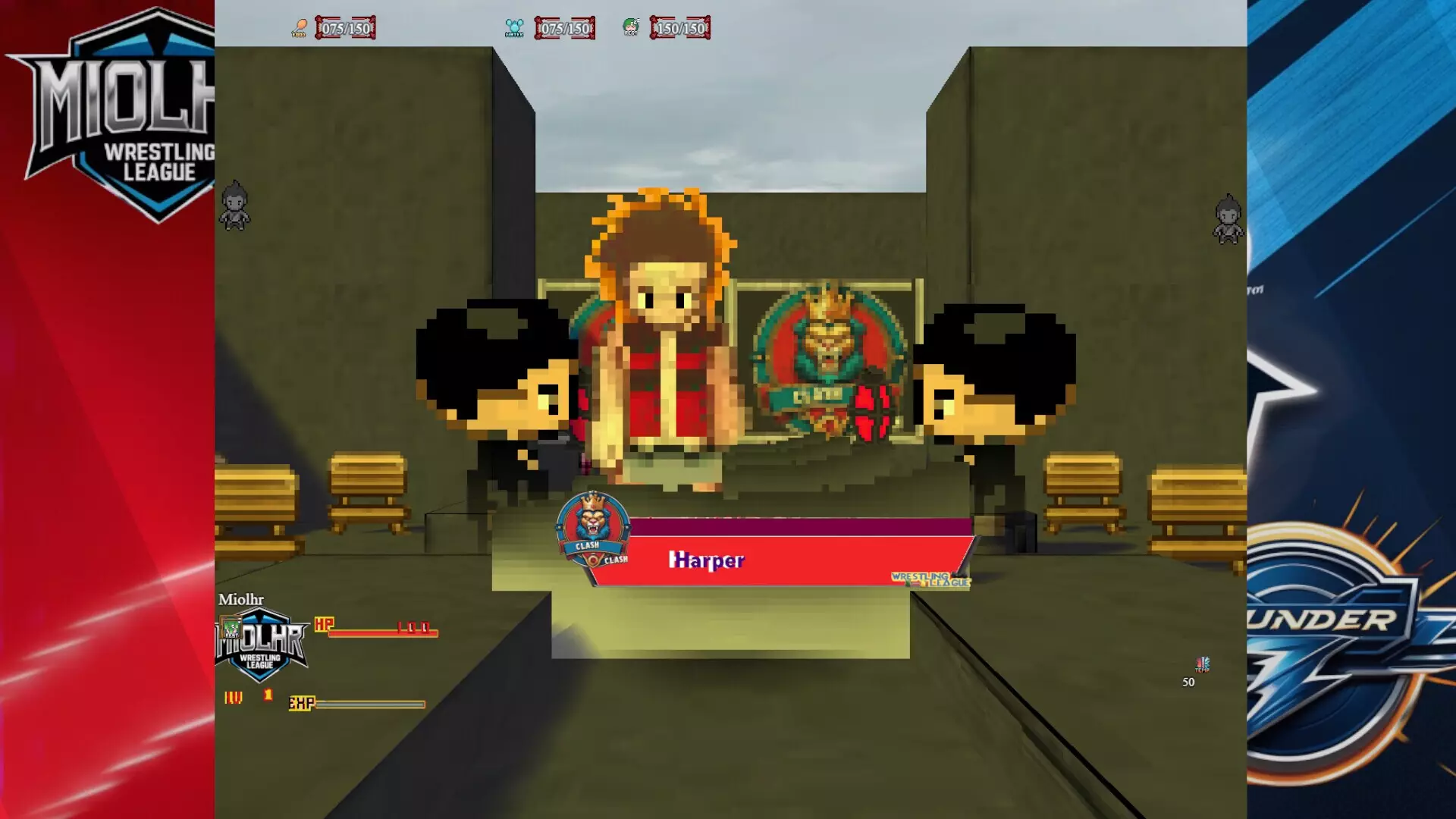 -Miolhr Wrestling League The Game-游戏截图-好玩游戏库
