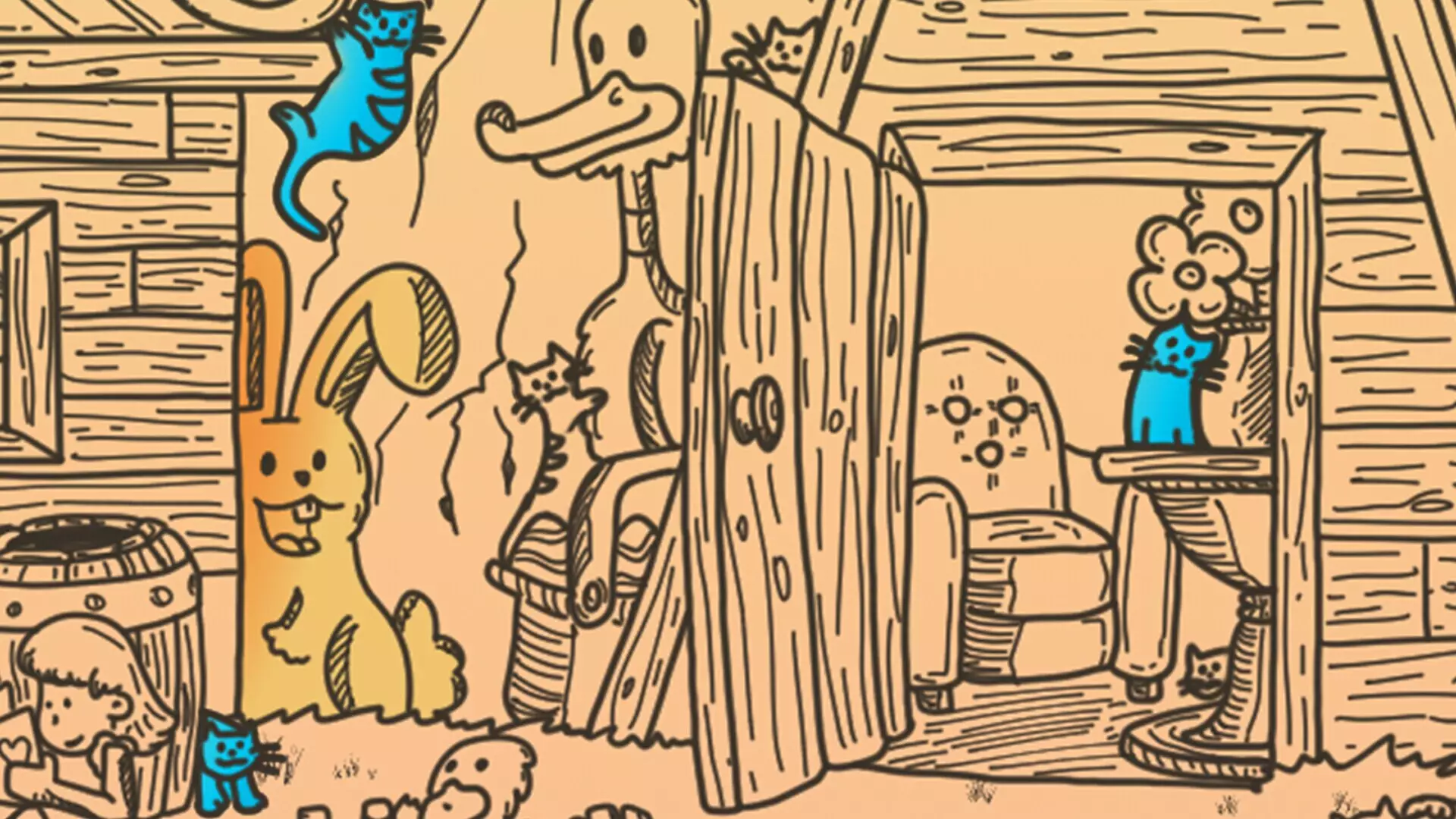 -Hidden Cats - Easter-游戏截图-好玩游戏库