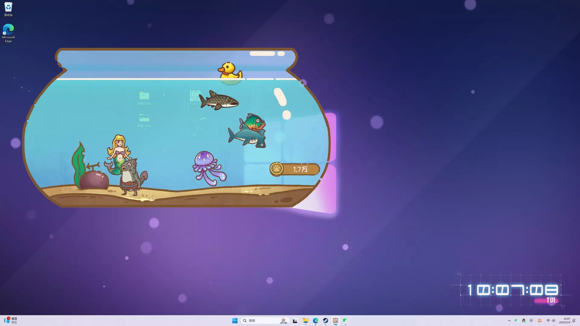 -桌面猫猫钓鱼-游戏截图-好玩游戏库