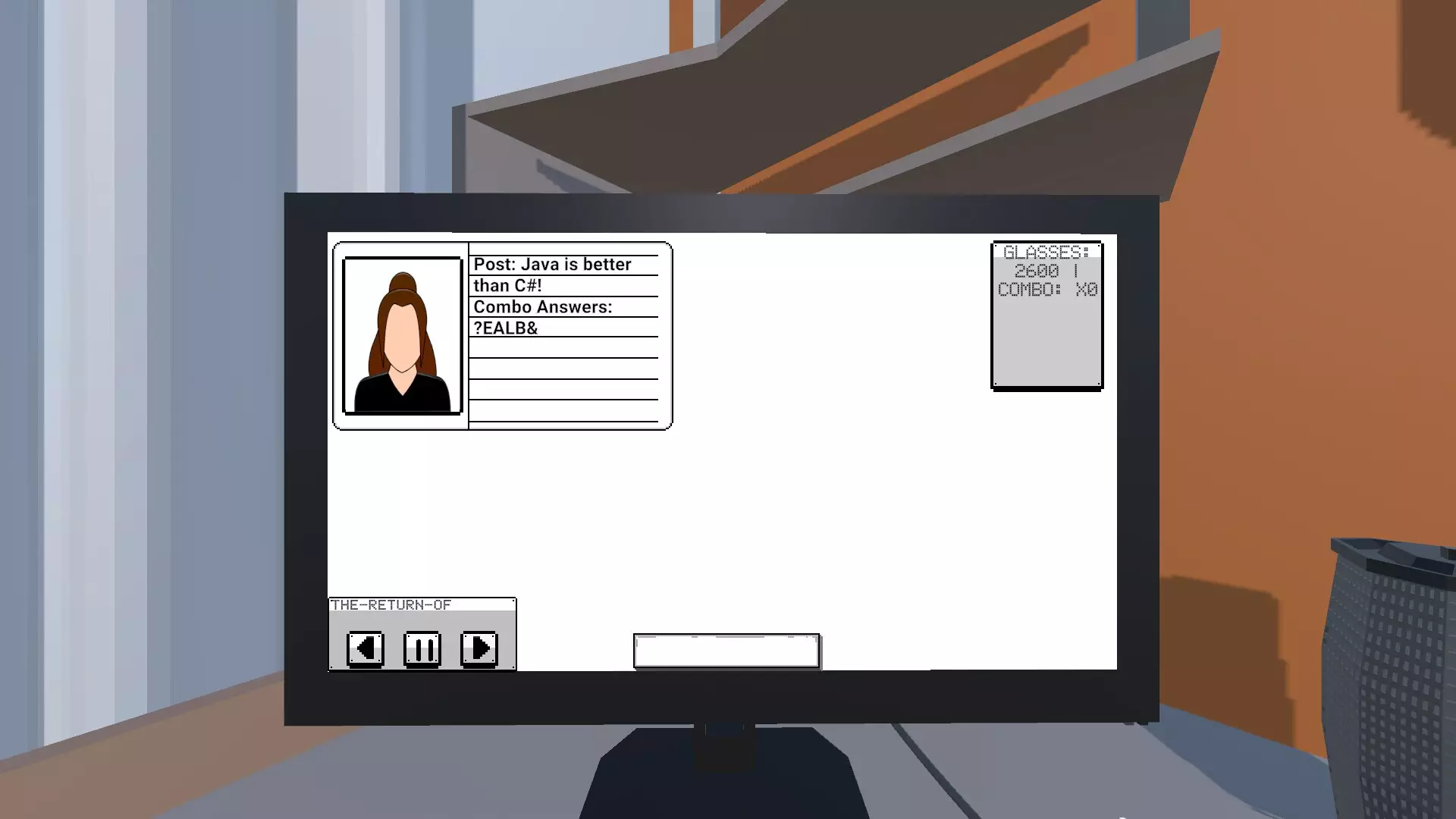 -Keyboard Warrior Simulator-游戏截图-好玩游戏库