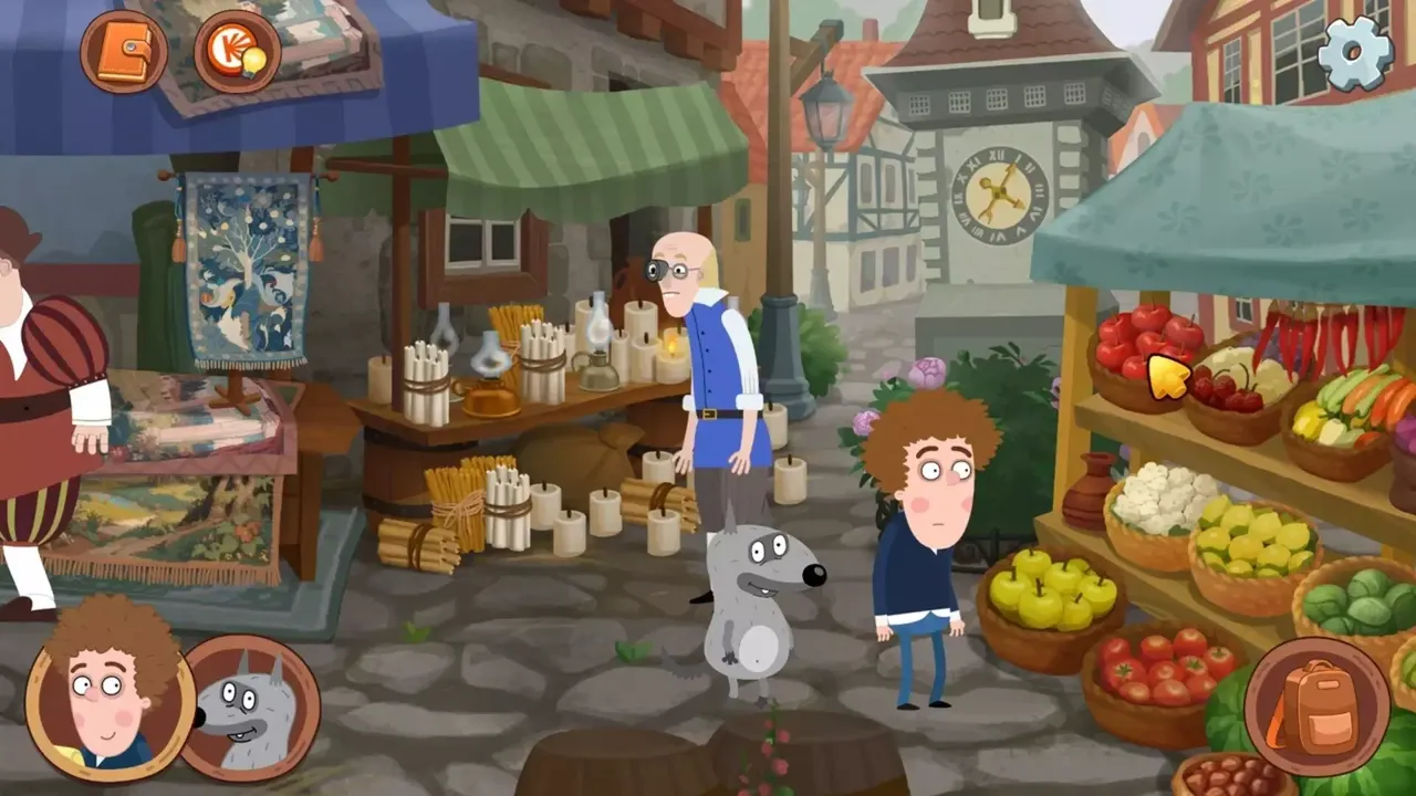 -Петя и Волк: дело об артефакте приключений-游戏截图-好玩游戏库