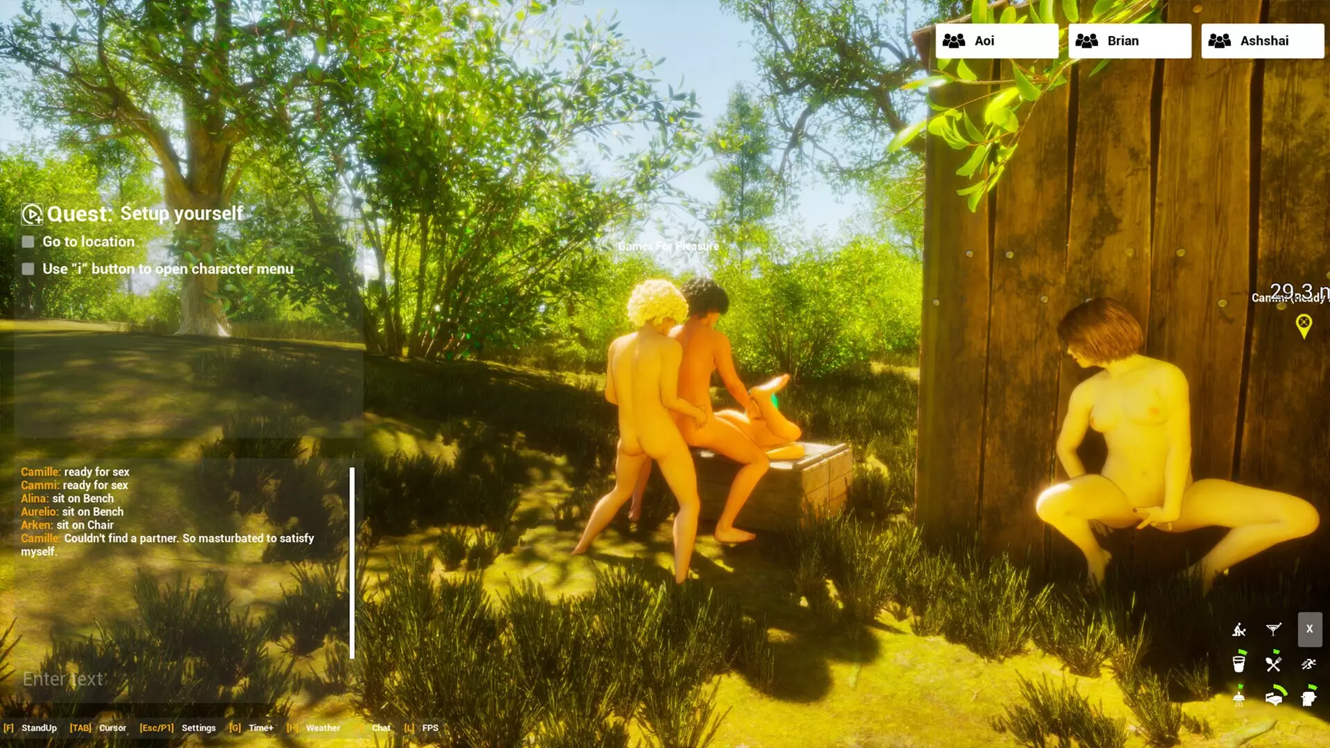 Naked Lust and Burning Passions