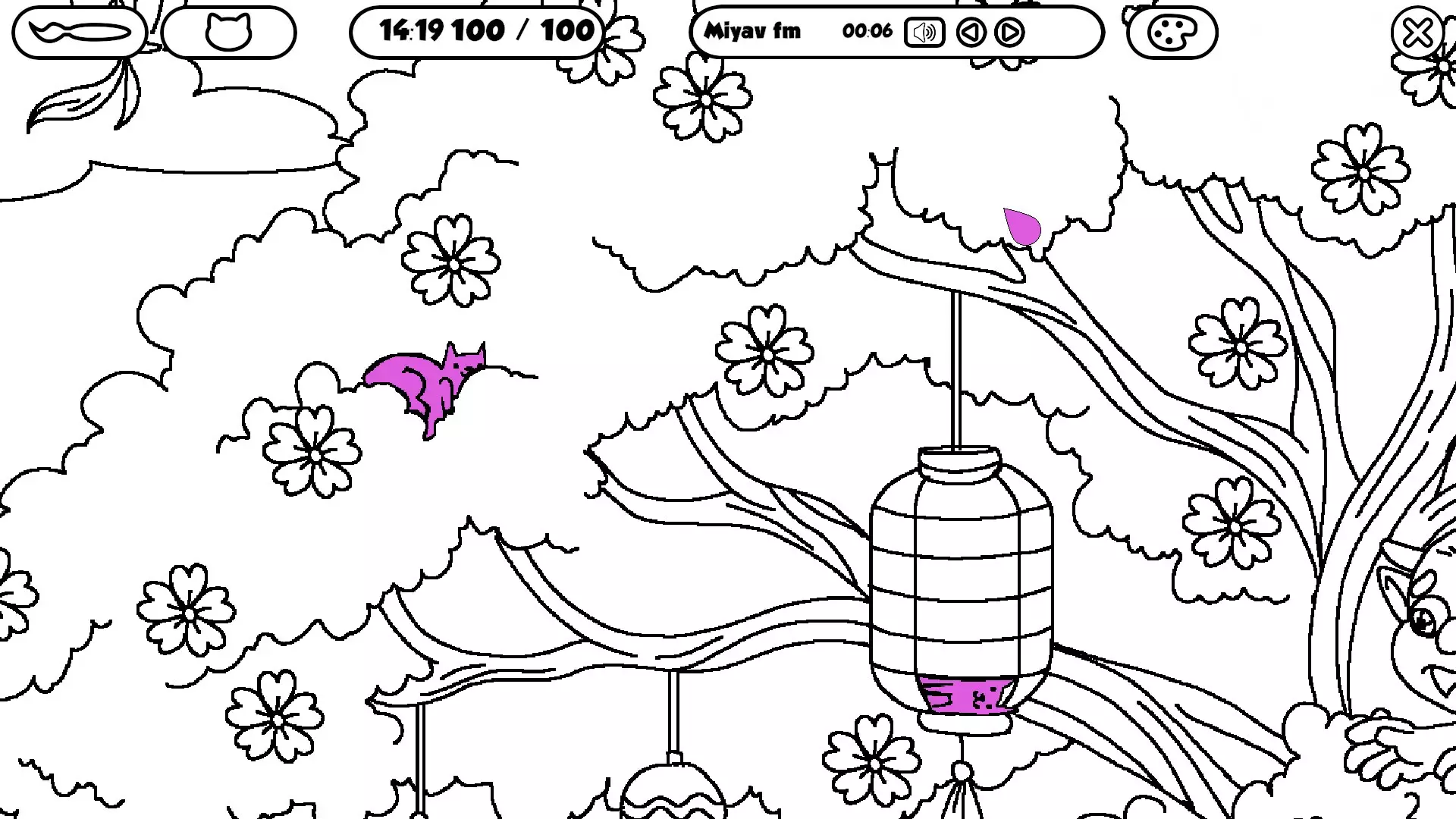 -100 Cats Lost In Japan Find & Color-游戏截图-好玩游戏库