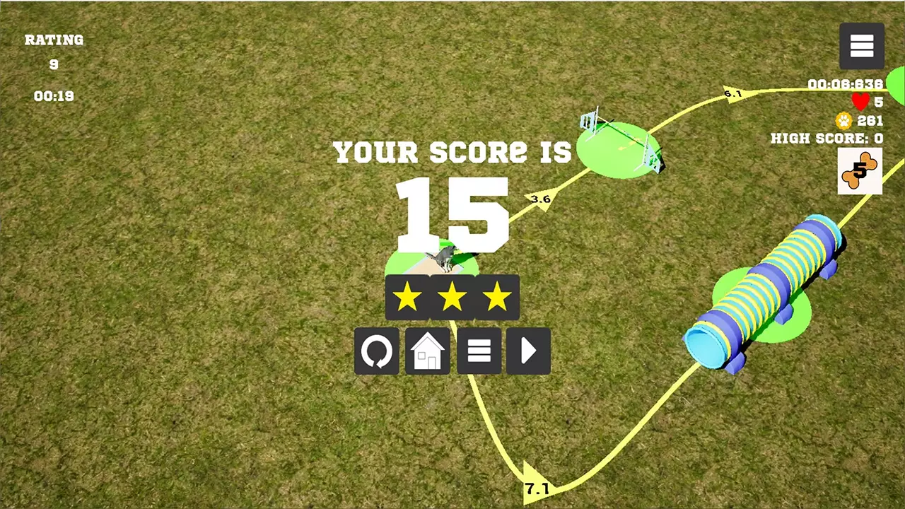 狗狗障碍赛-Agility Game-游戏截图-好玩游戏库