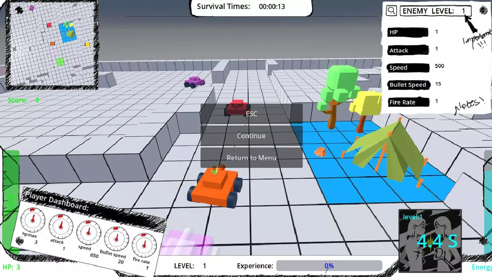 -Tank Rectangle-游戏截图-好玩游戏库