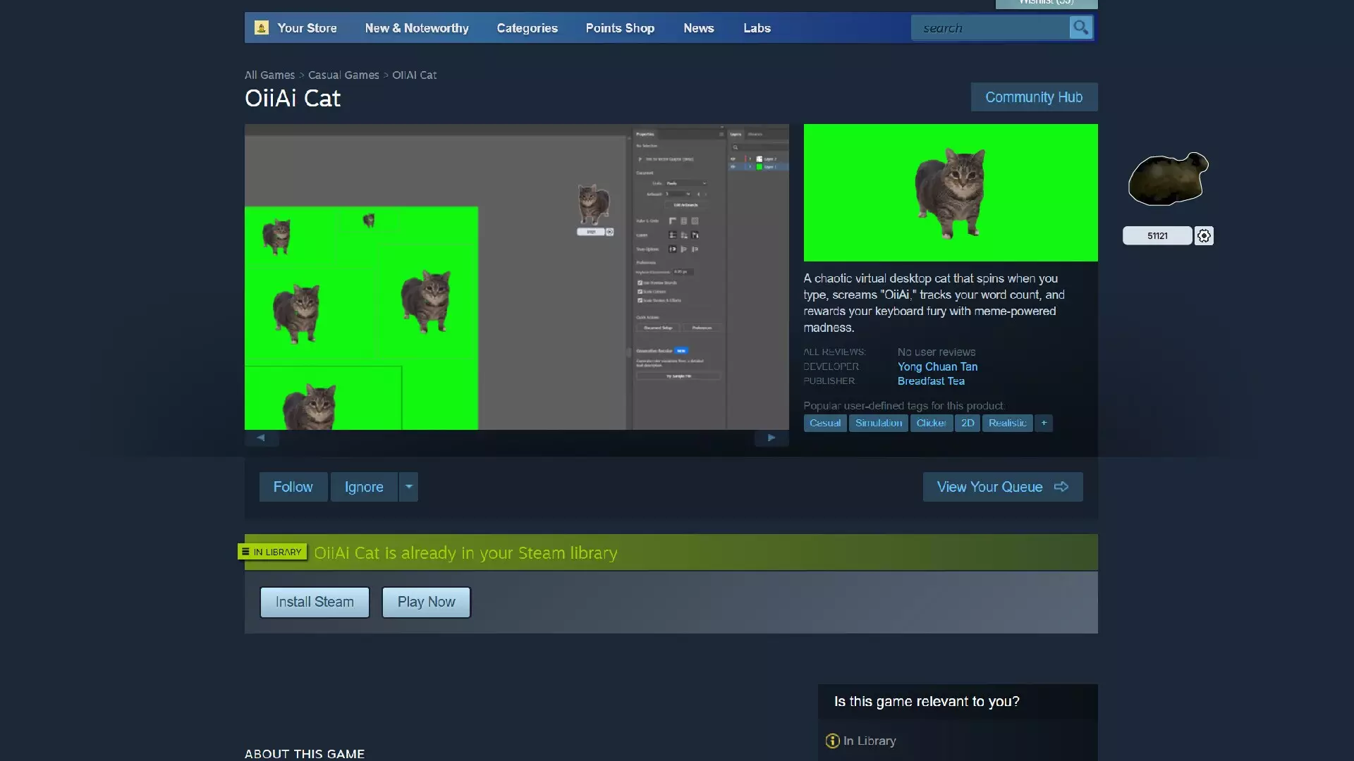 -OiiAi Cat-游戏截图-好玩游戏库