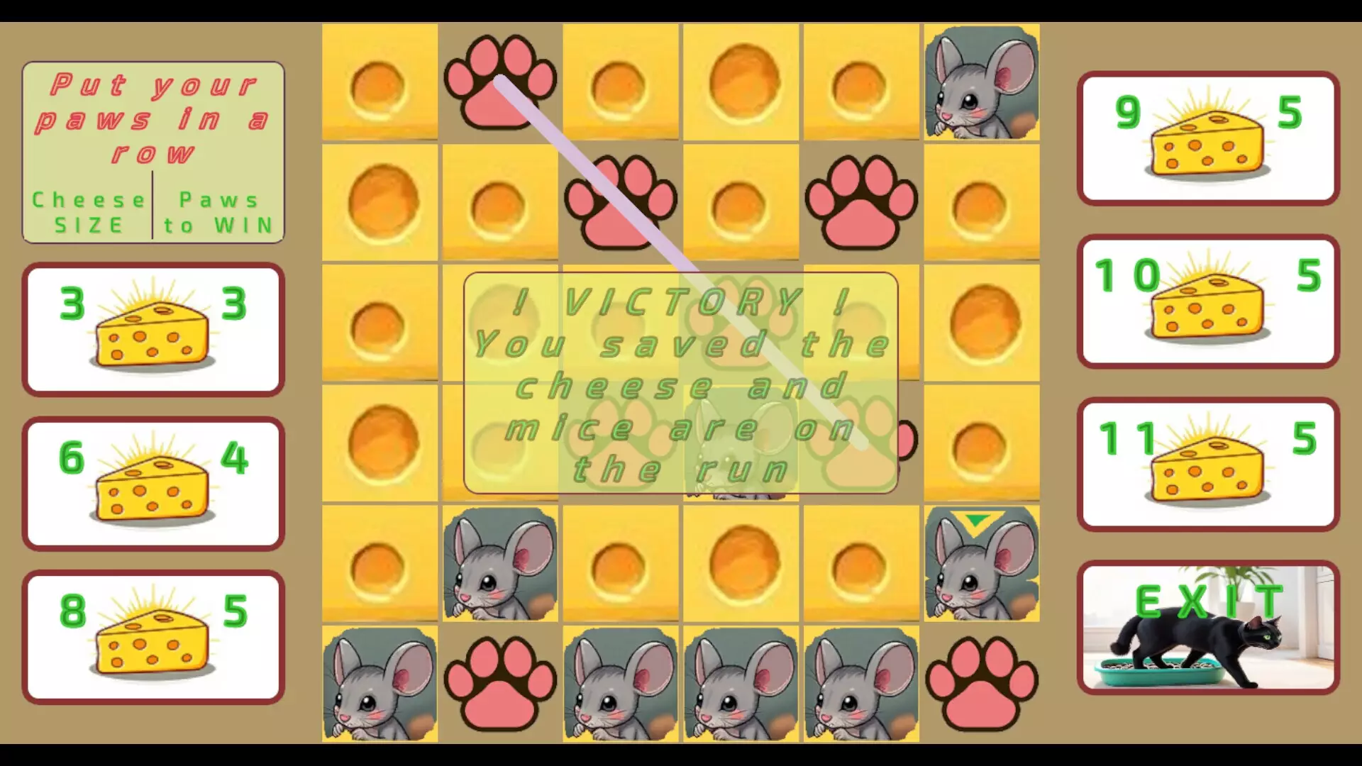 -CheeseCatToe-游戏截图-好玩游戏库