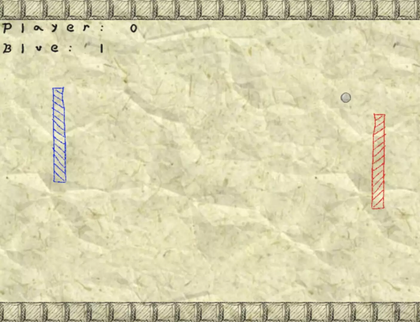 -The Paper Arcade: Pong-游戏截图-好玩游戏库