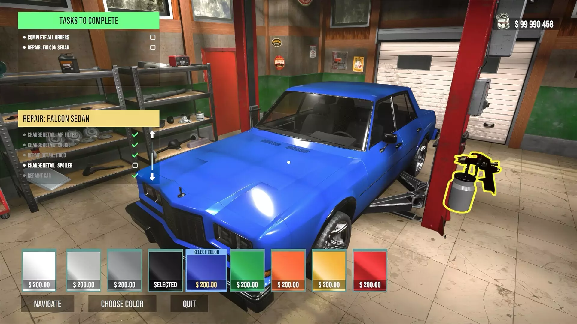-Car Tuning Garage Simulator-游戏截图-好玩游戏库