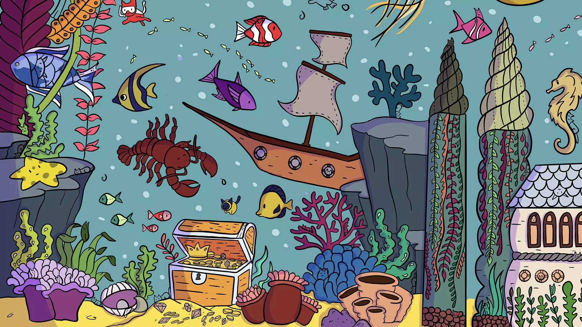 -100 Sea Cats-游戏截图-好玩游戏库