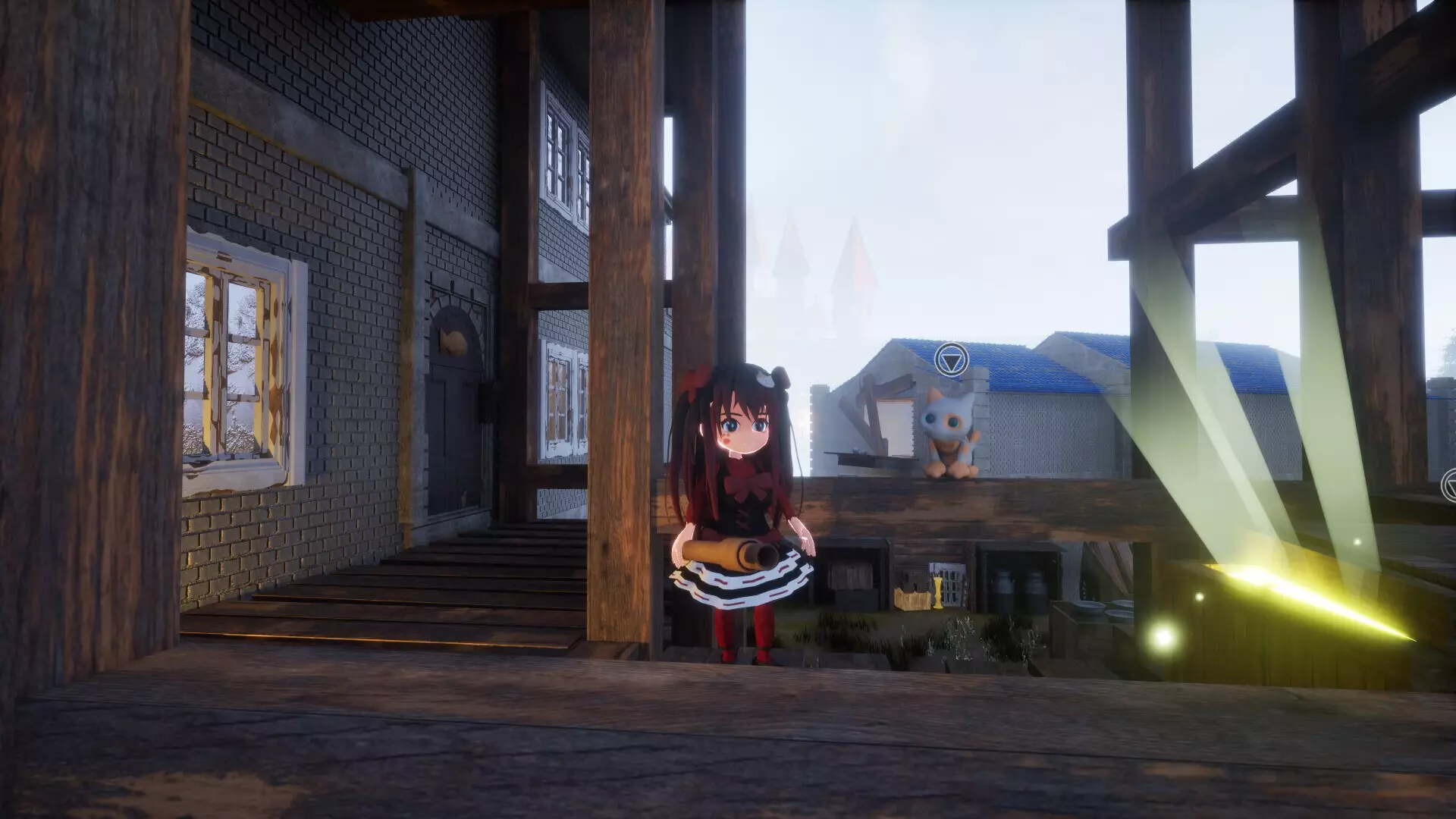 -幽霊屋敷と猫の家-游戏截图-好玩游戏库