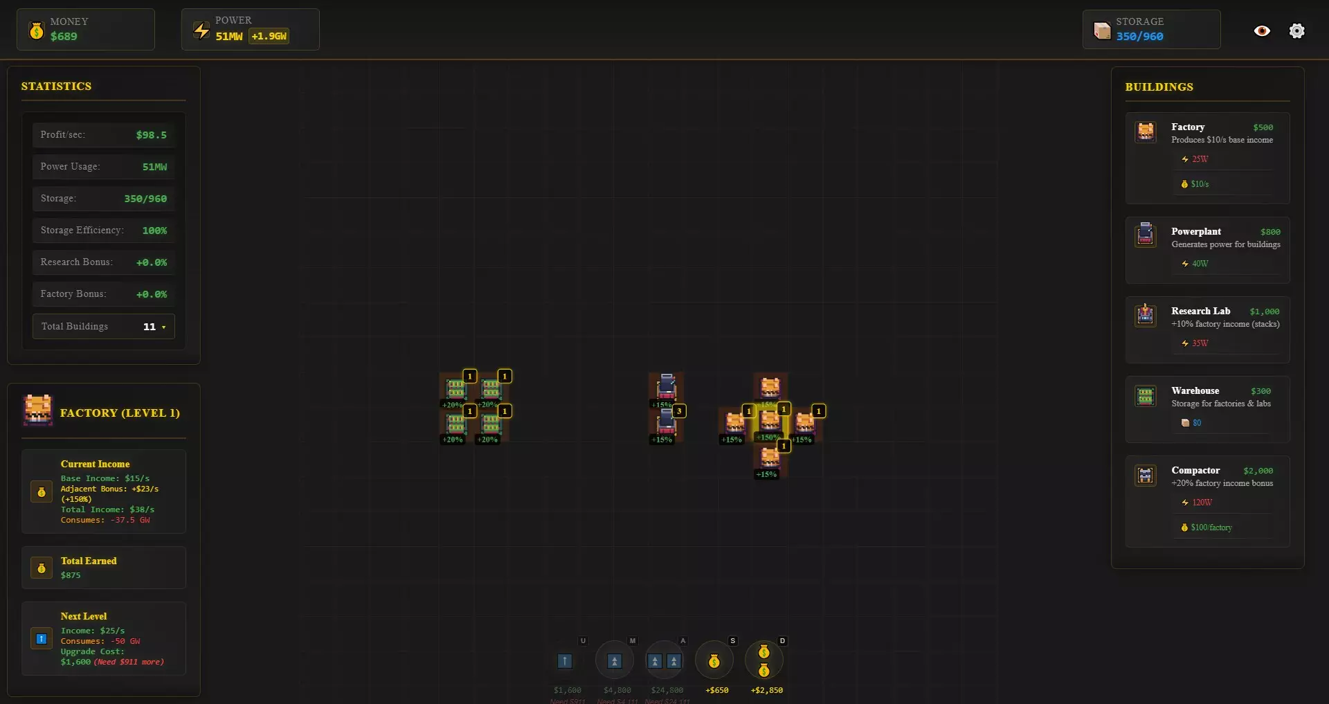 -Idle Grid-游戏截图-好玩游戏库