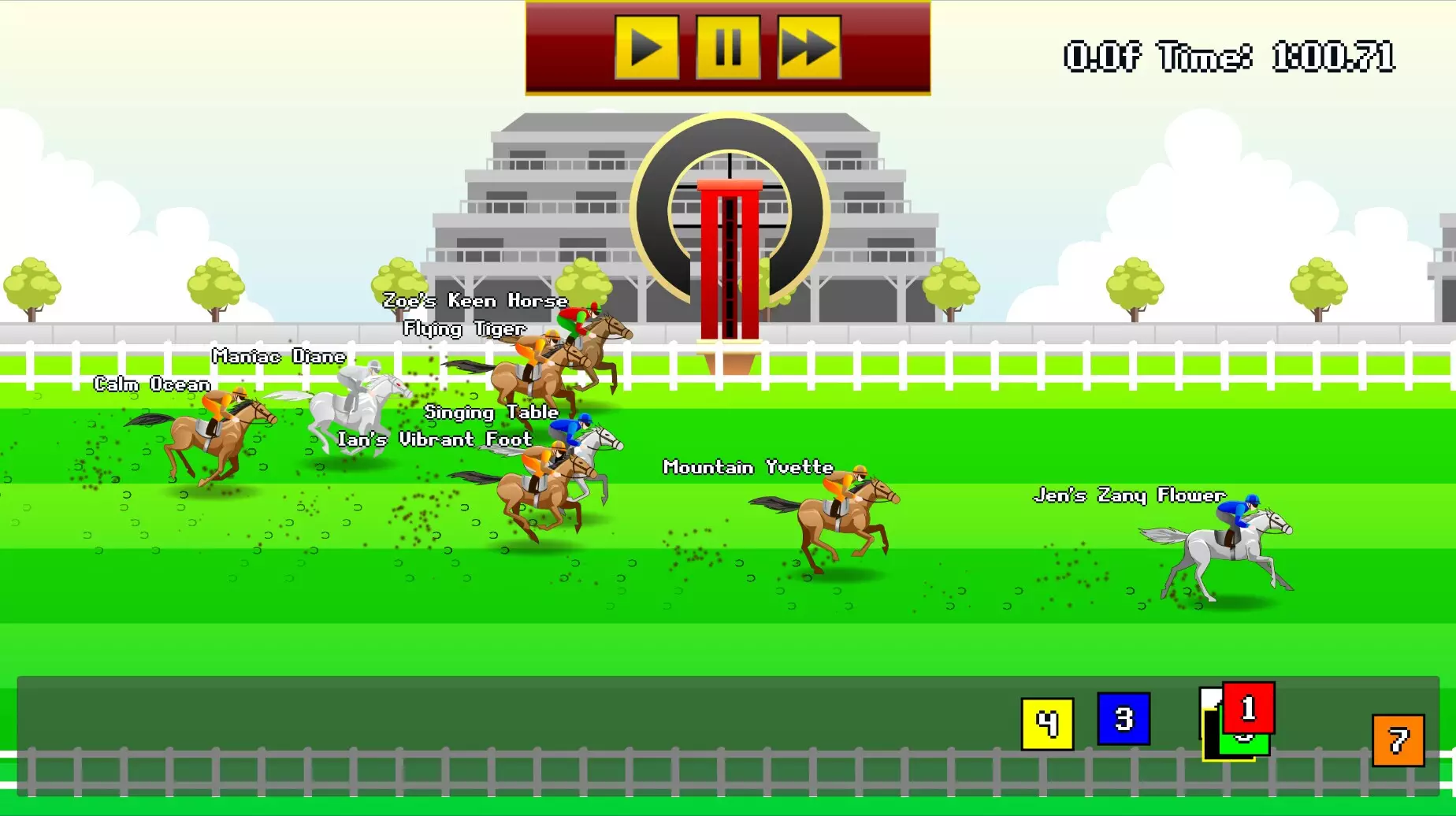 -Tap Derby: Horse Racing-游戏截图-好玩游戏库