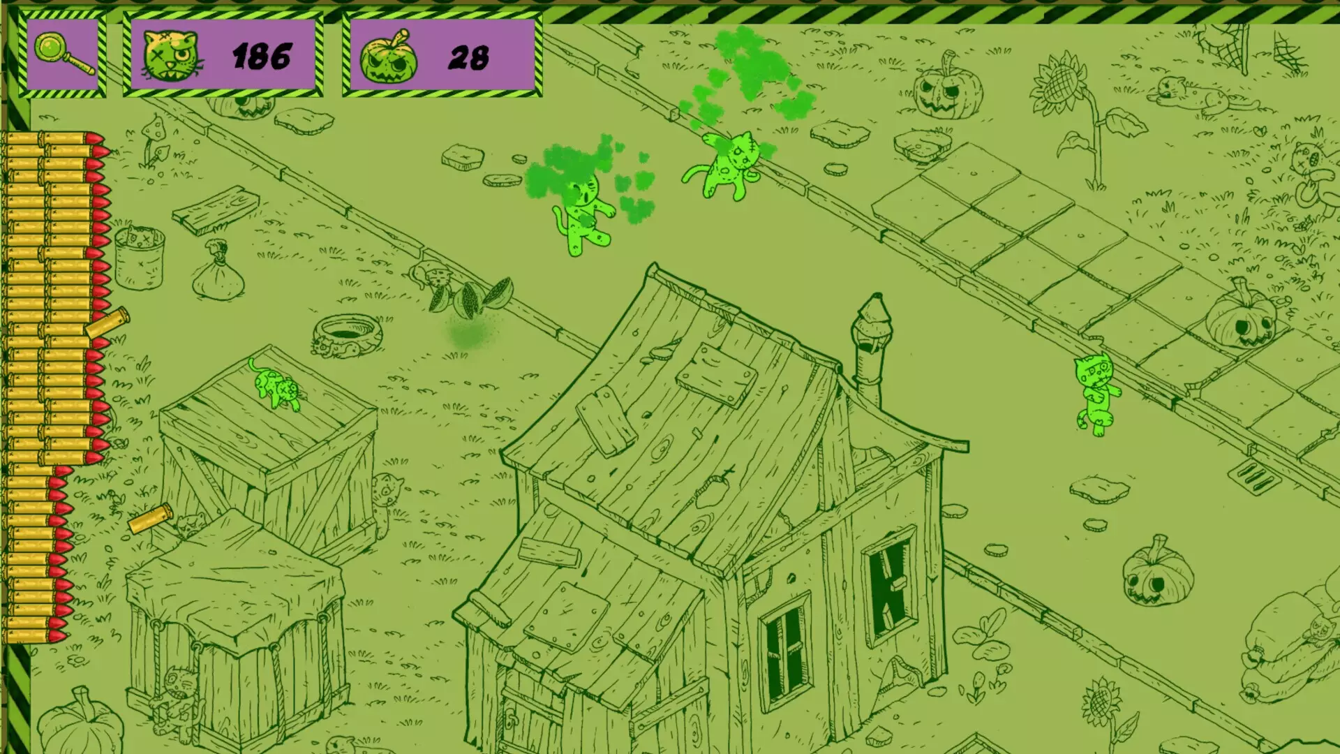 -Hidden Cats: Zombie Hunter-游戏截图-好玩游戏库