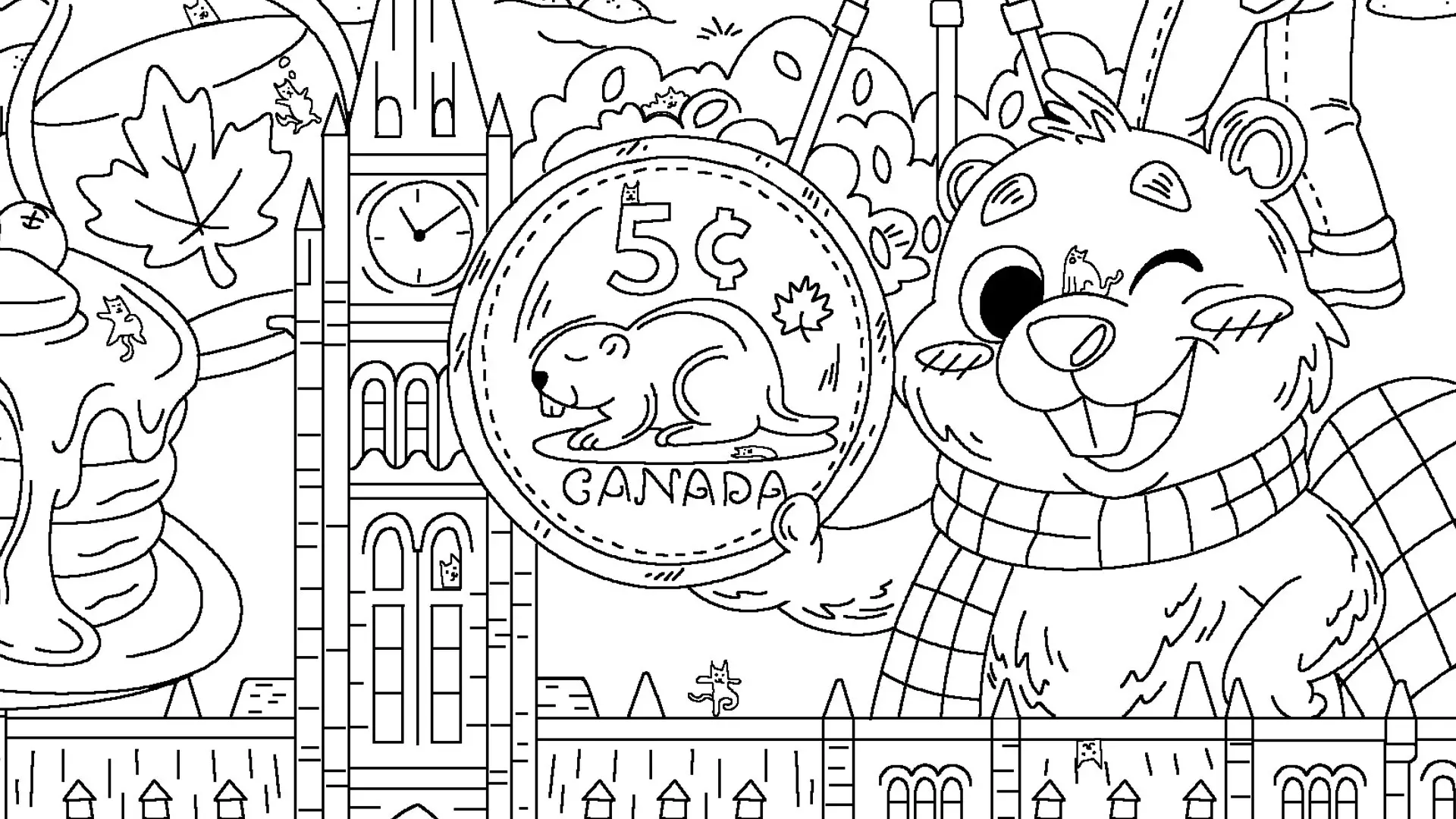 -100 Cats Lost In Canada Find & Color-游戏截图-好玩游戏库