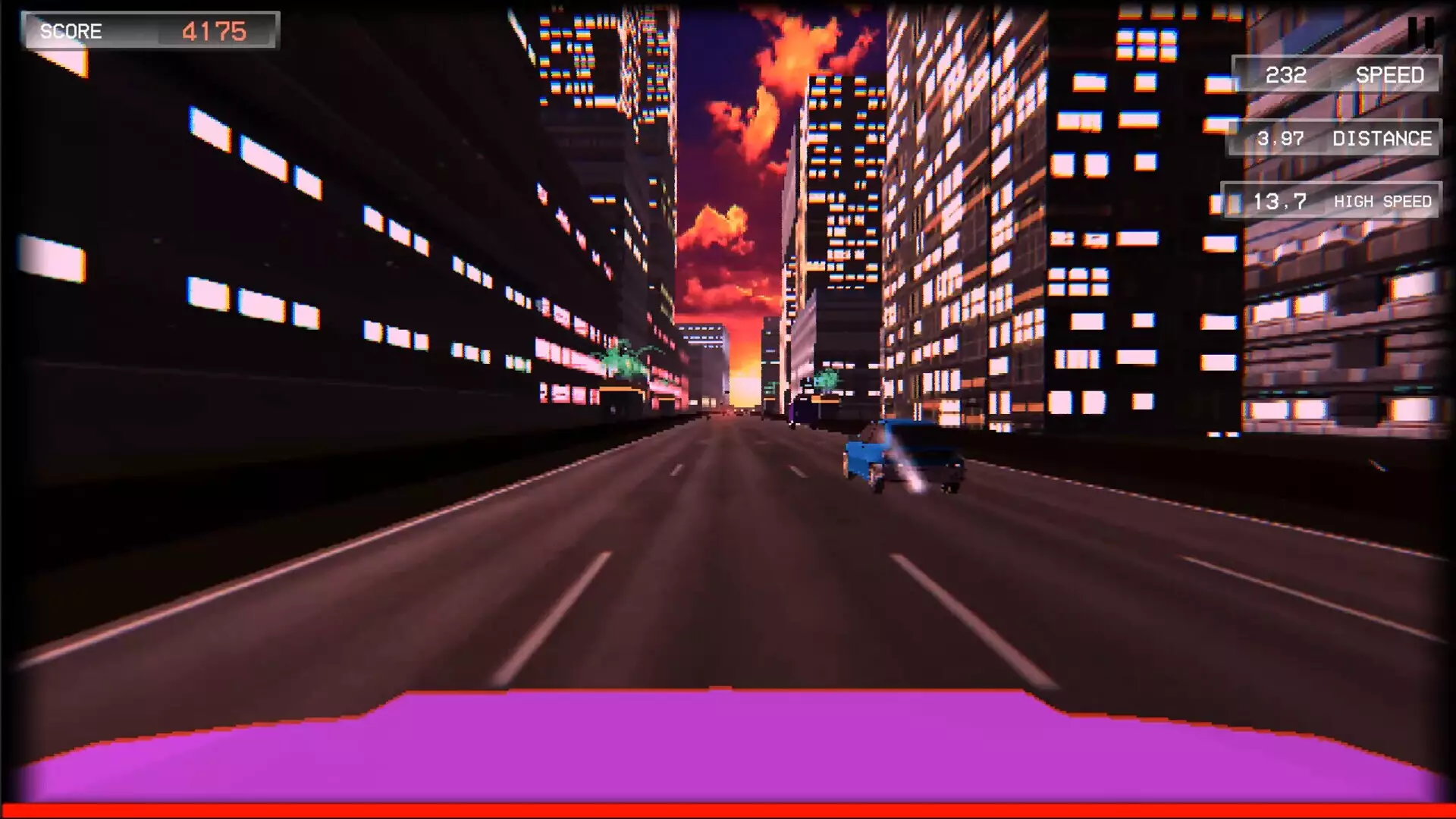 -Drift Highway: Retro Console Edition-游戏截图-好玩游戏库