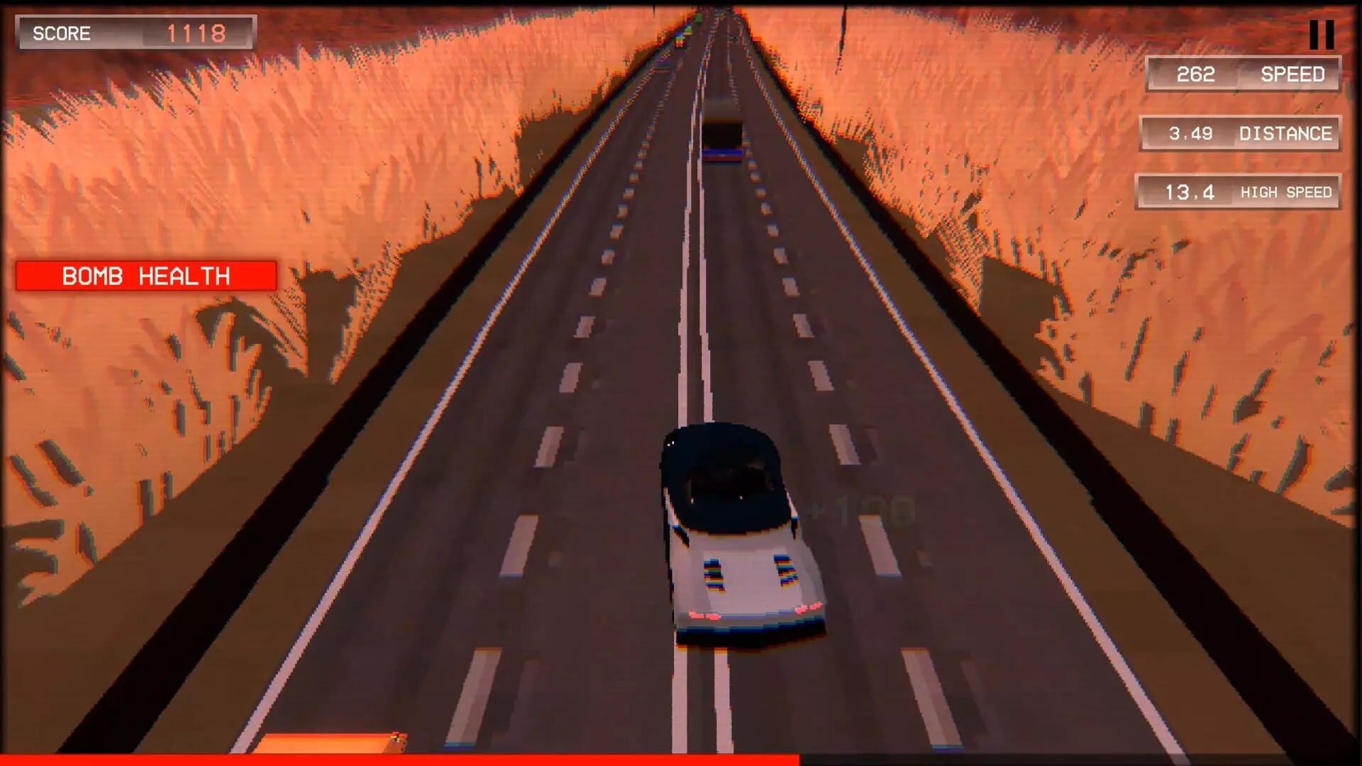 -Drift Highway: Retro Console Edition-游戏截图-好玩游戏库