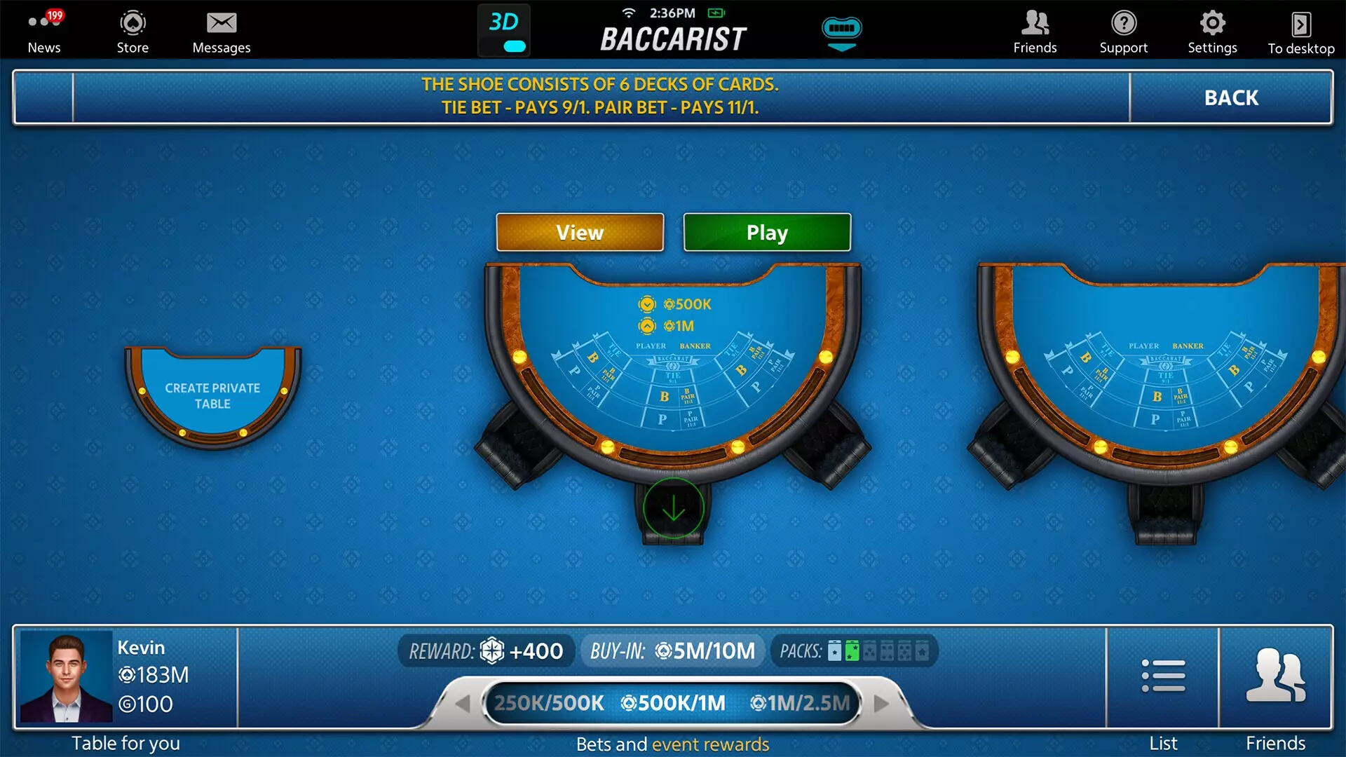 -Baccarat Online: Baccarist-游戏截图-好玩游戏库