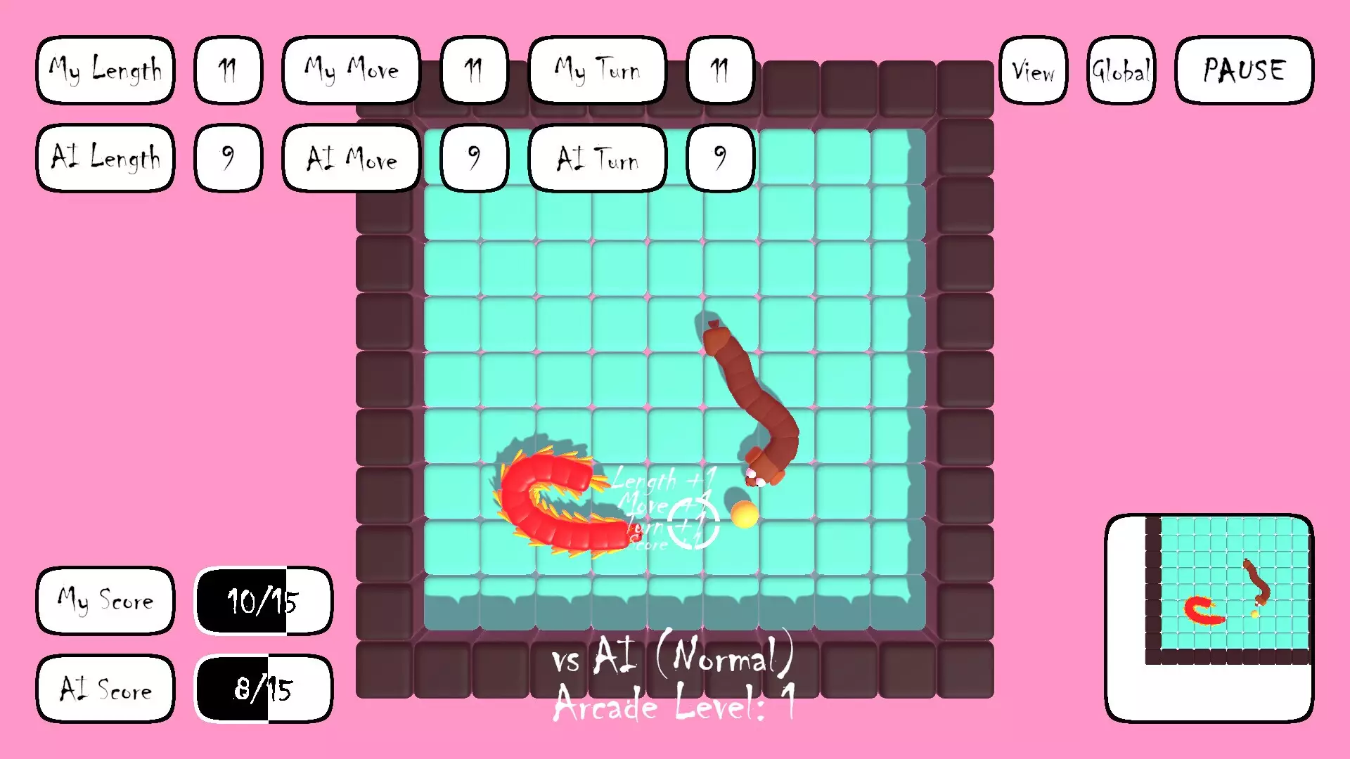 炫光灵蛇-AI Snake-游戏截图-好玩游戏库