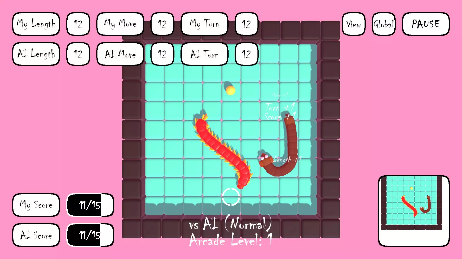 炫光灵蛇-AI Snake-游戏截图-好玩游戏库