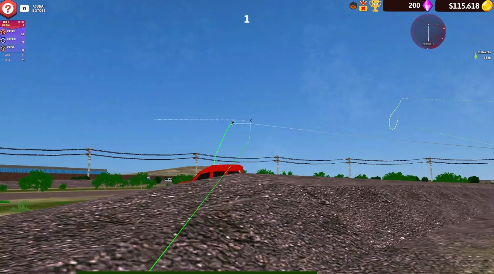 -CS Diamantes Pipas: Kite Game-游戏截图-好玩游戏库