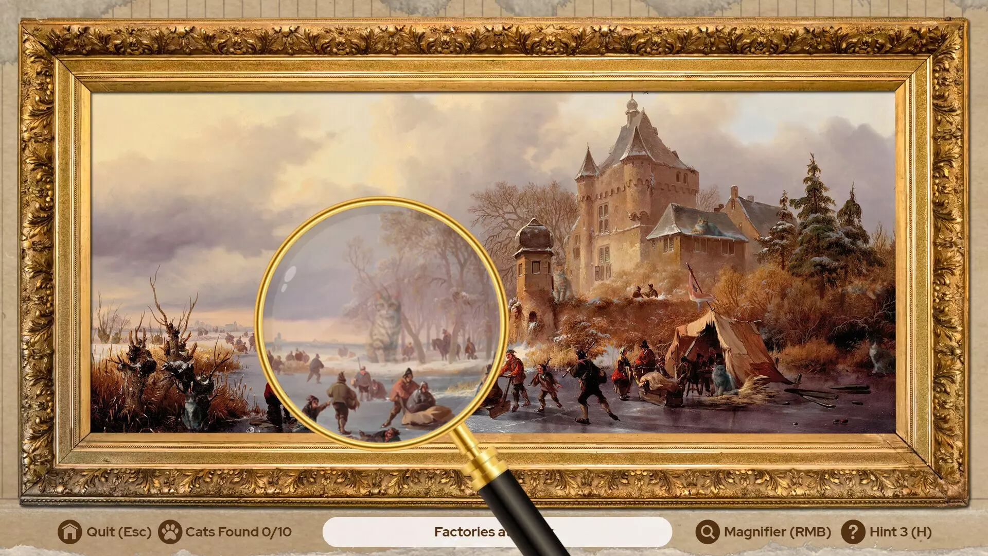 -Cats of Mona Lisa - A hidden object game-游戏截图-好玩游戏库