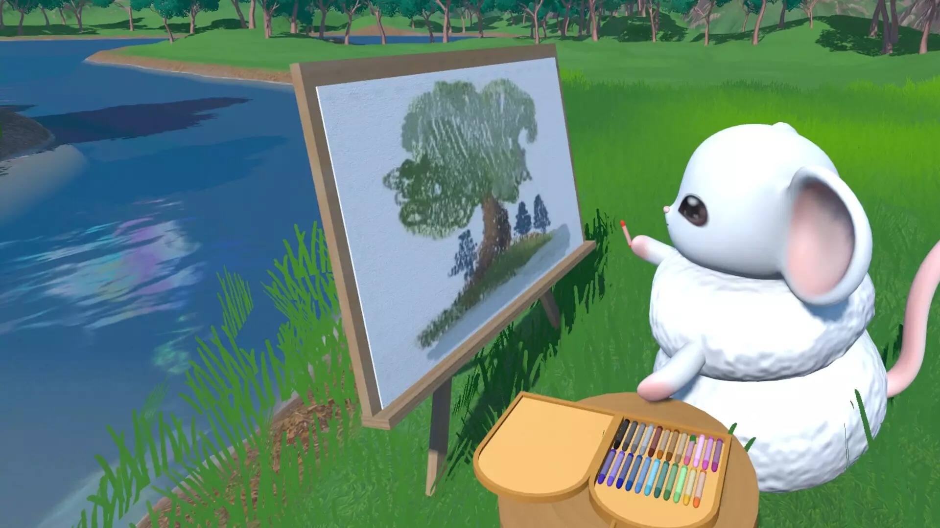 -Night Painting of Atti-游戏截图-好玩游戏库