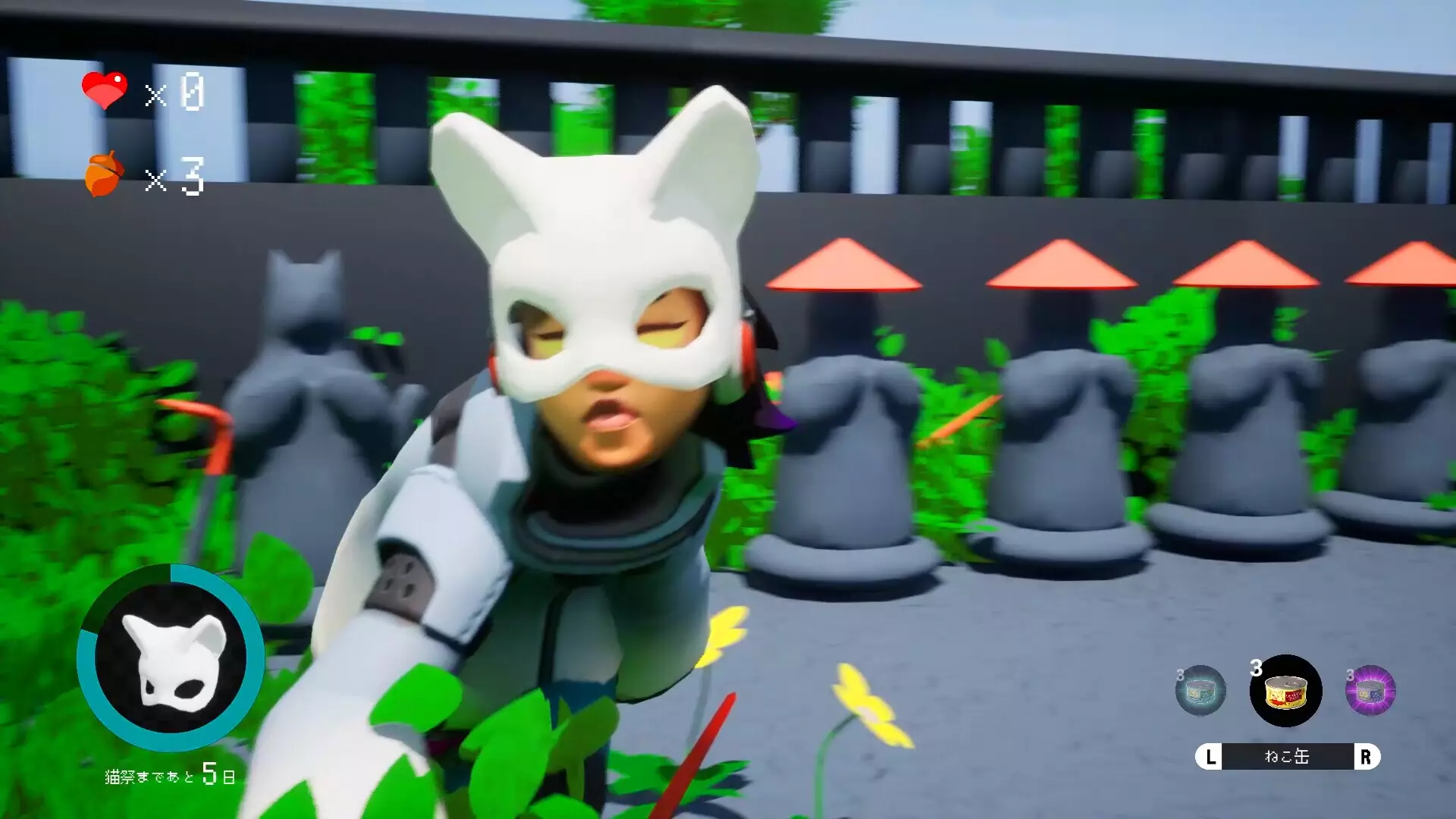 -猫面-NECOMEN-游戏截图-好玩游戏库