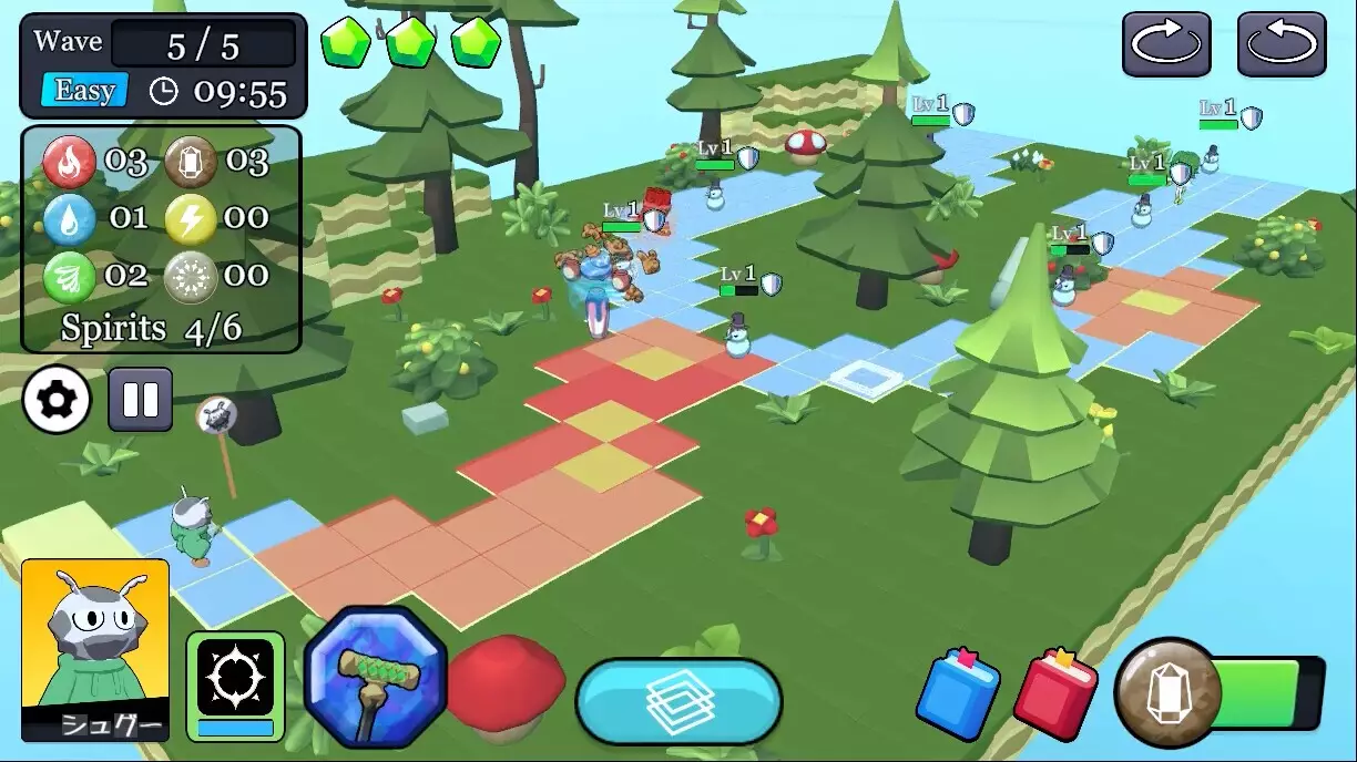 -シーモンタウンTDふたつの魔法の杖と危険すぎた追跡-游戏截图-好玩游戏库