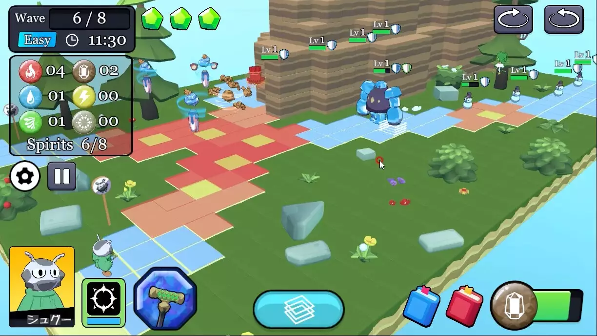 -シーモンタウンTDふたつの魔法の杖と危険すぎた追跡-游戏截图-好玩游戏库