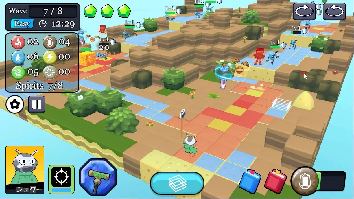 -シーモンタウンTDふたつの魔法の杖と危険すぎた追跡-游戏截图-好玩游戏库