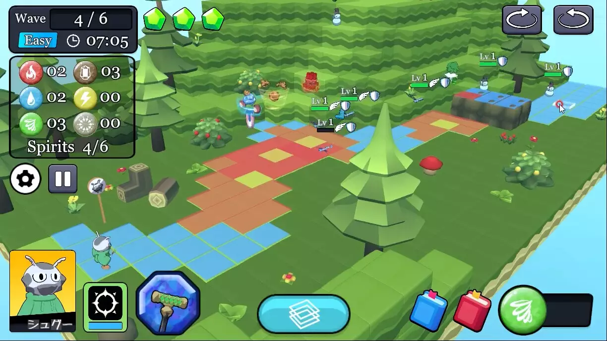 -シーモンタウンTDふたつの魔法の杖と危険すぎた追跡-游戏截图-好玩游戏库