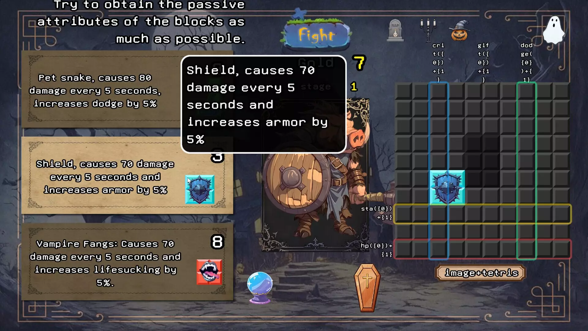 -Monsters in the Moonlight: Tetris-游戏截图-好玩游戏库