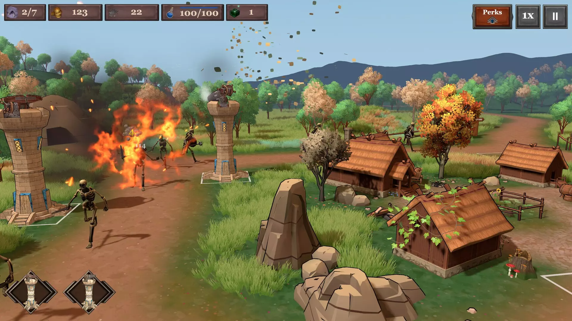 -Save The Village - Tower Defense-游戏截图-好玩游戏库