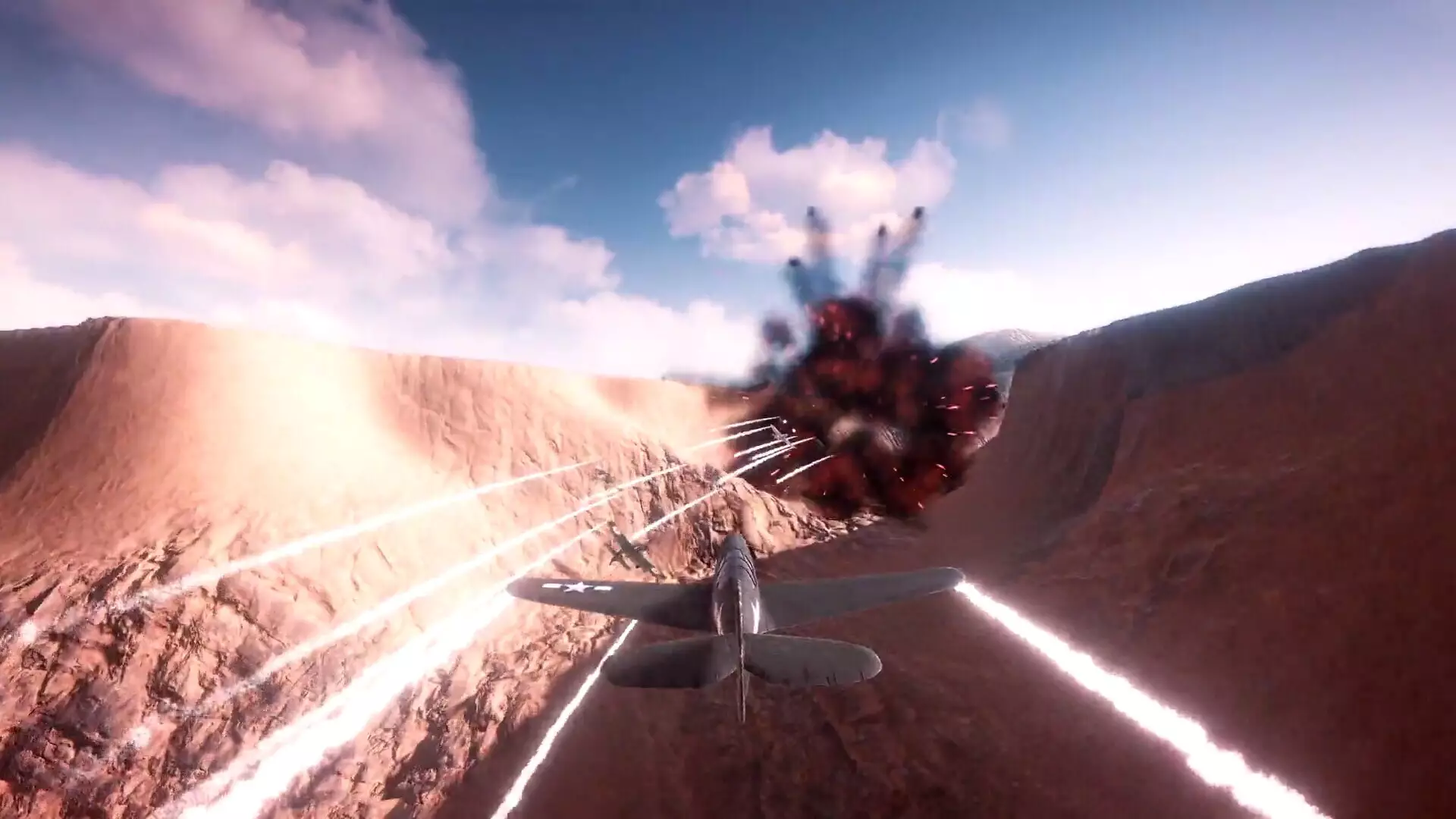 -Sky Combat: WWII Warplane Races-游戏截图-好玩游戏库