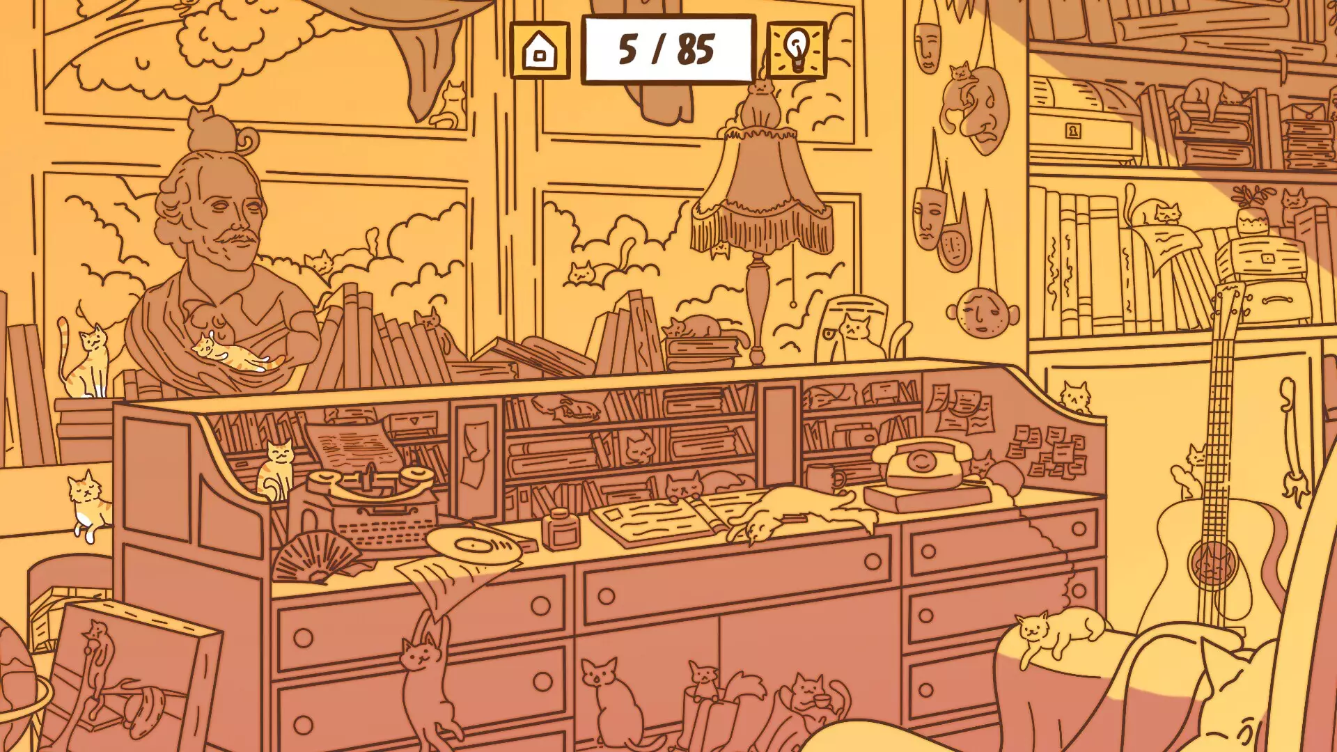 -Cats Visiting Cozy Art Studios-游戏截图-好玩游戏库