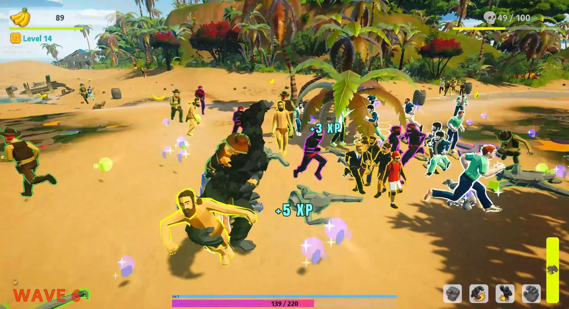 -The Showdown: Gorilla vs 100-游戏截图-好玩游戏库