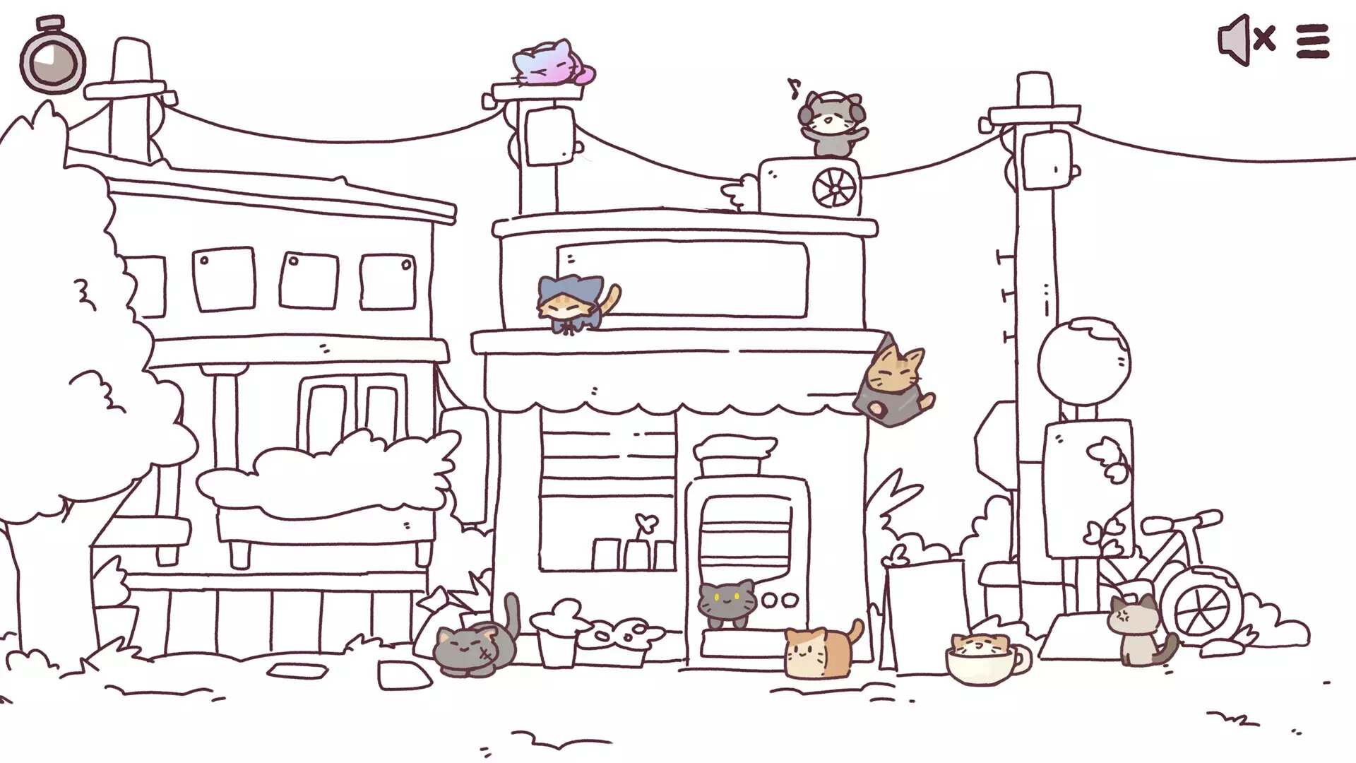 -Just Waiting Cats-游戏截图-好玩游戏库