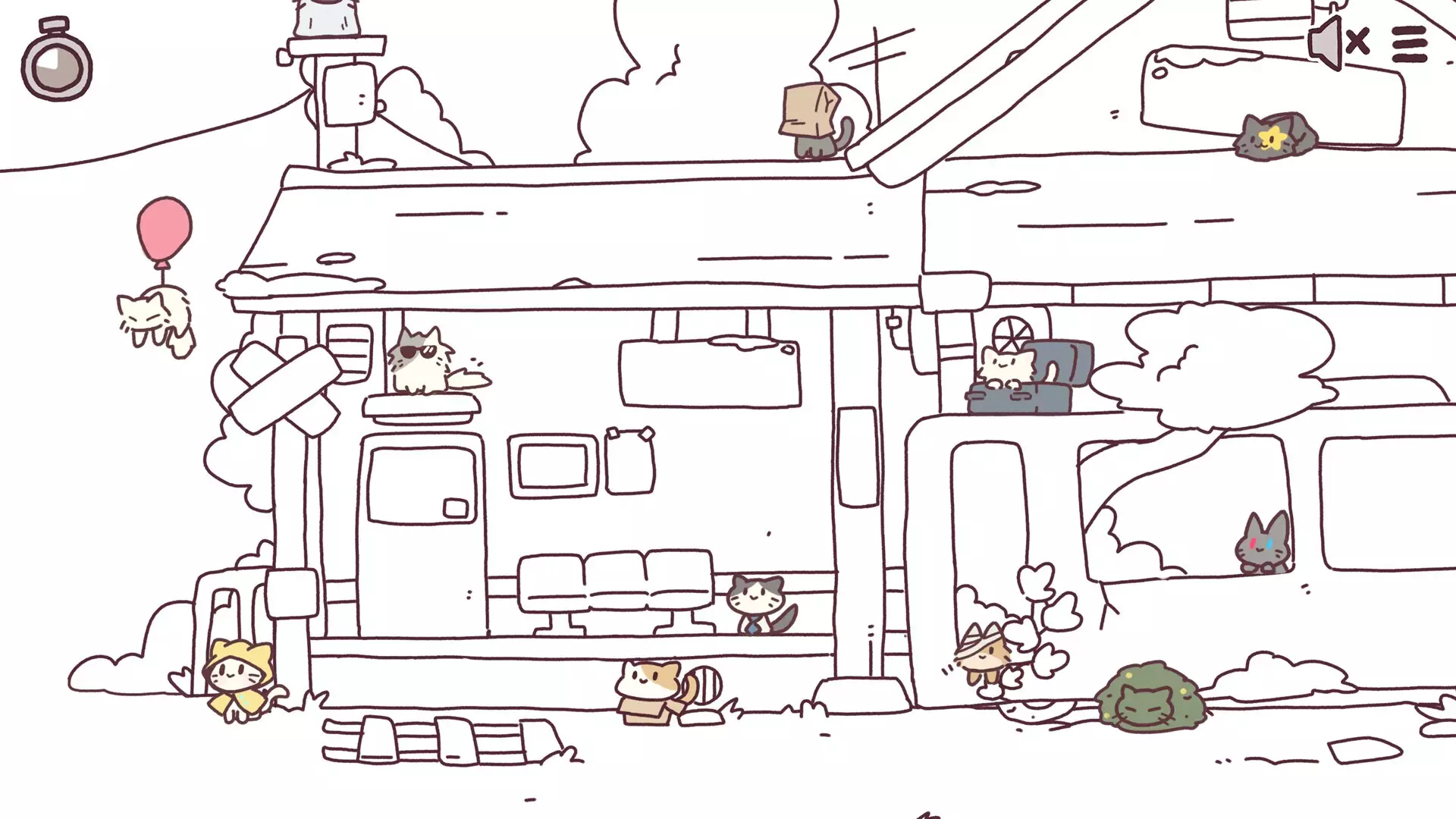 -Just Waiting Cats-游戏截图-好玩游戏库