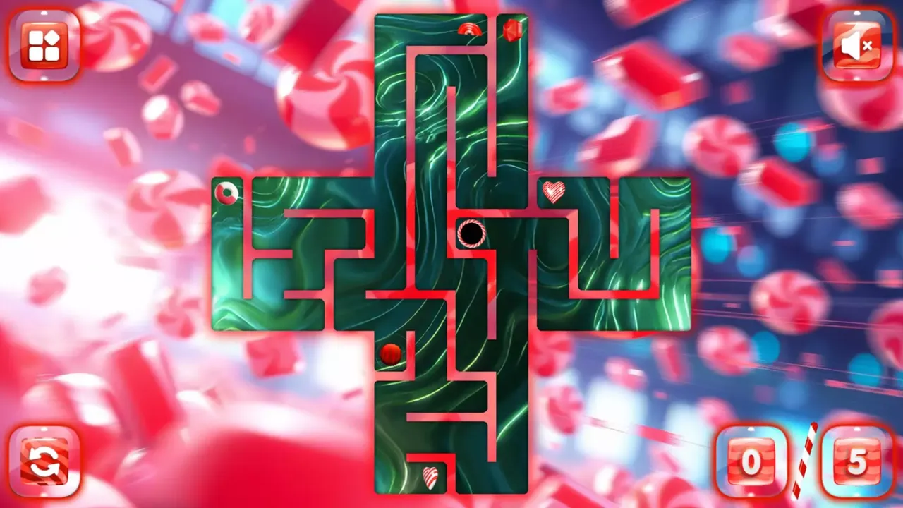 -Sweetie Candy Maze: Red Cherry-游戏截图-好玩游戏库