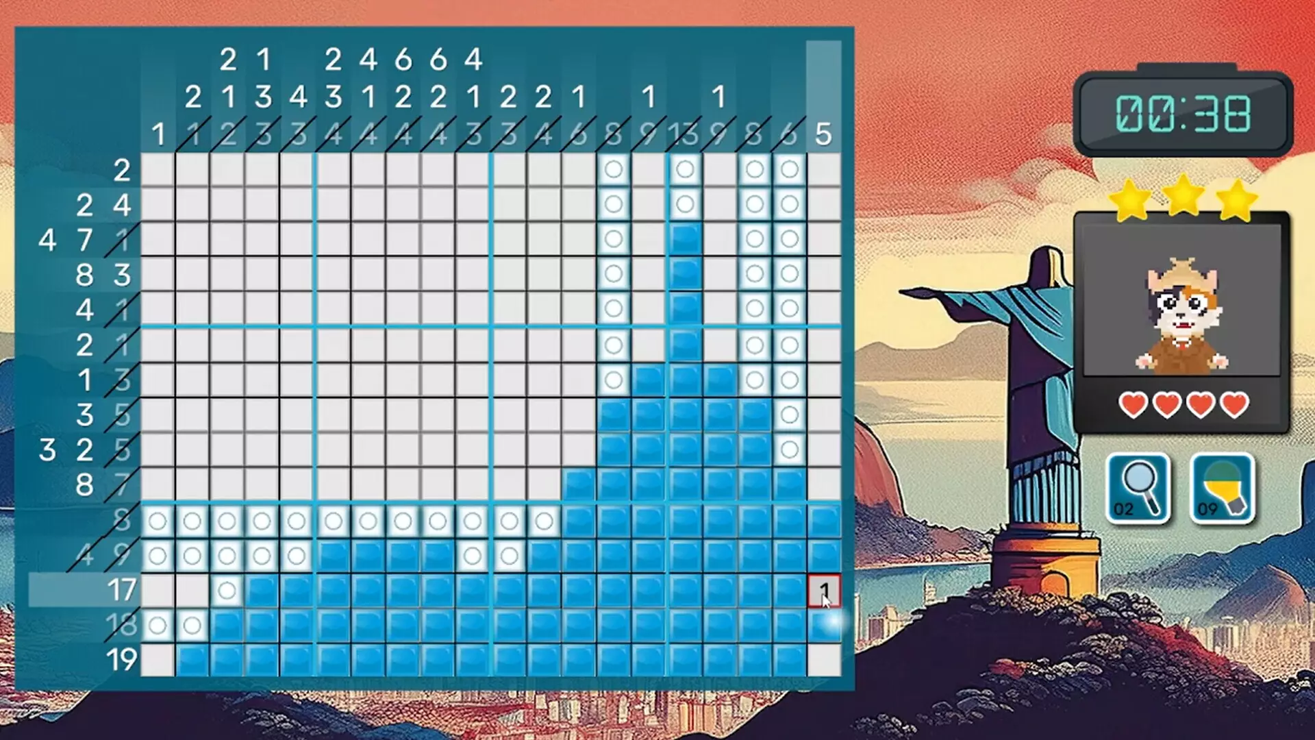 -SherloCAT Nonogram Rio-游戏截图-好玩游戏库