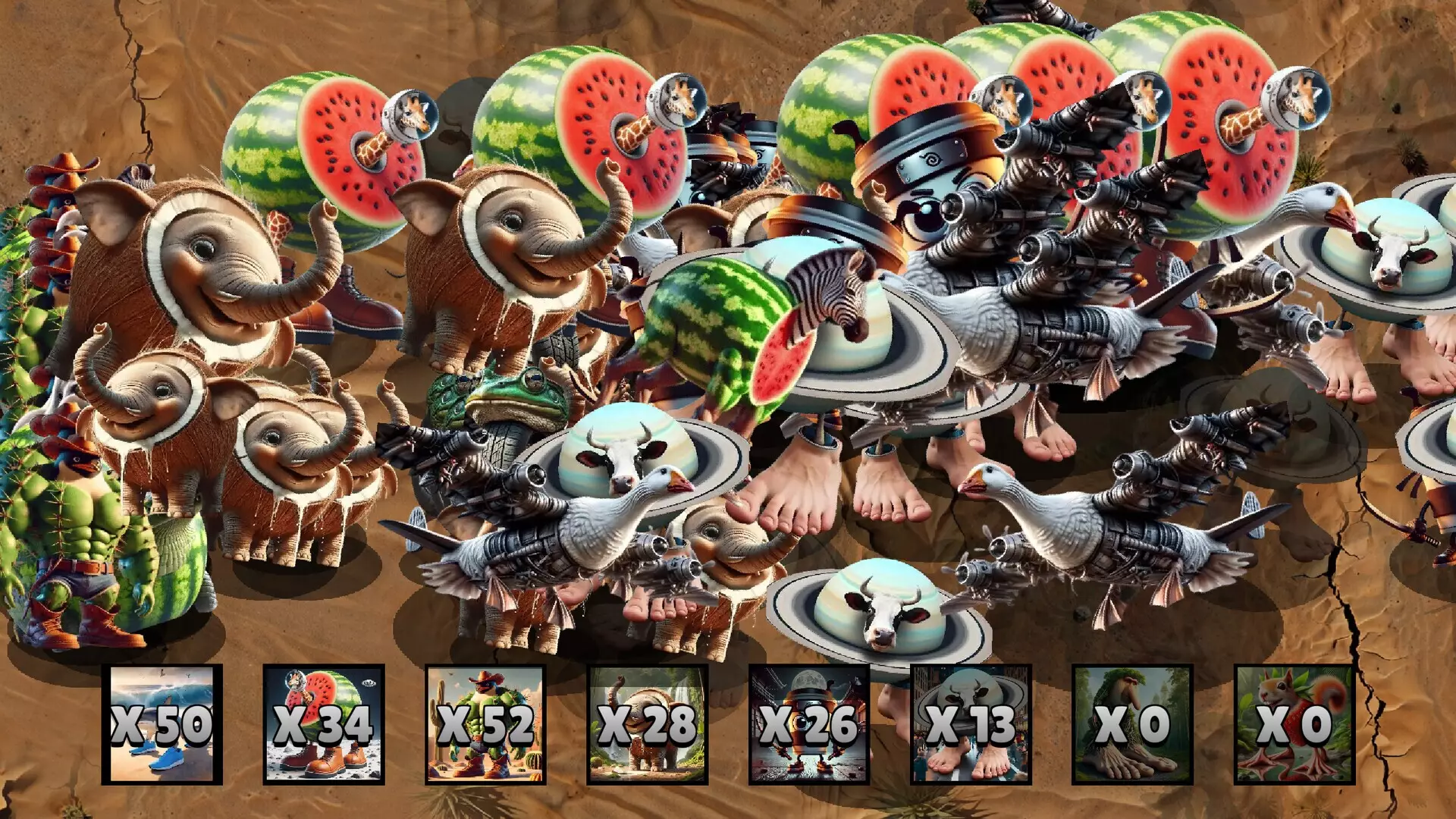 -Brainrot Battle Simulator-游戏截图-好玩游戏库