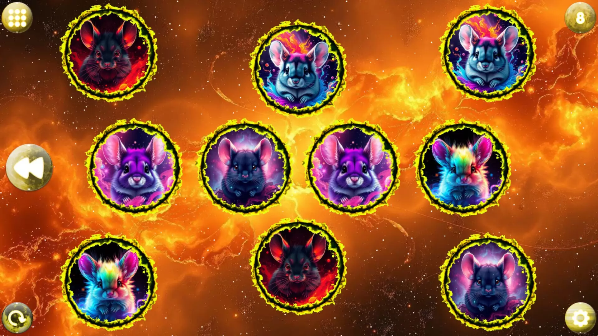 -Space Memory: Chinchillas-游戏截图-好玩游戏库