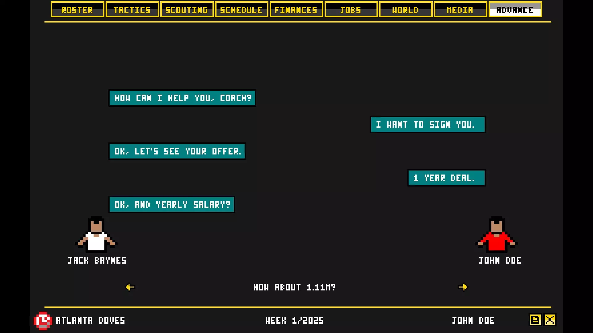 Retro Basketball Manager