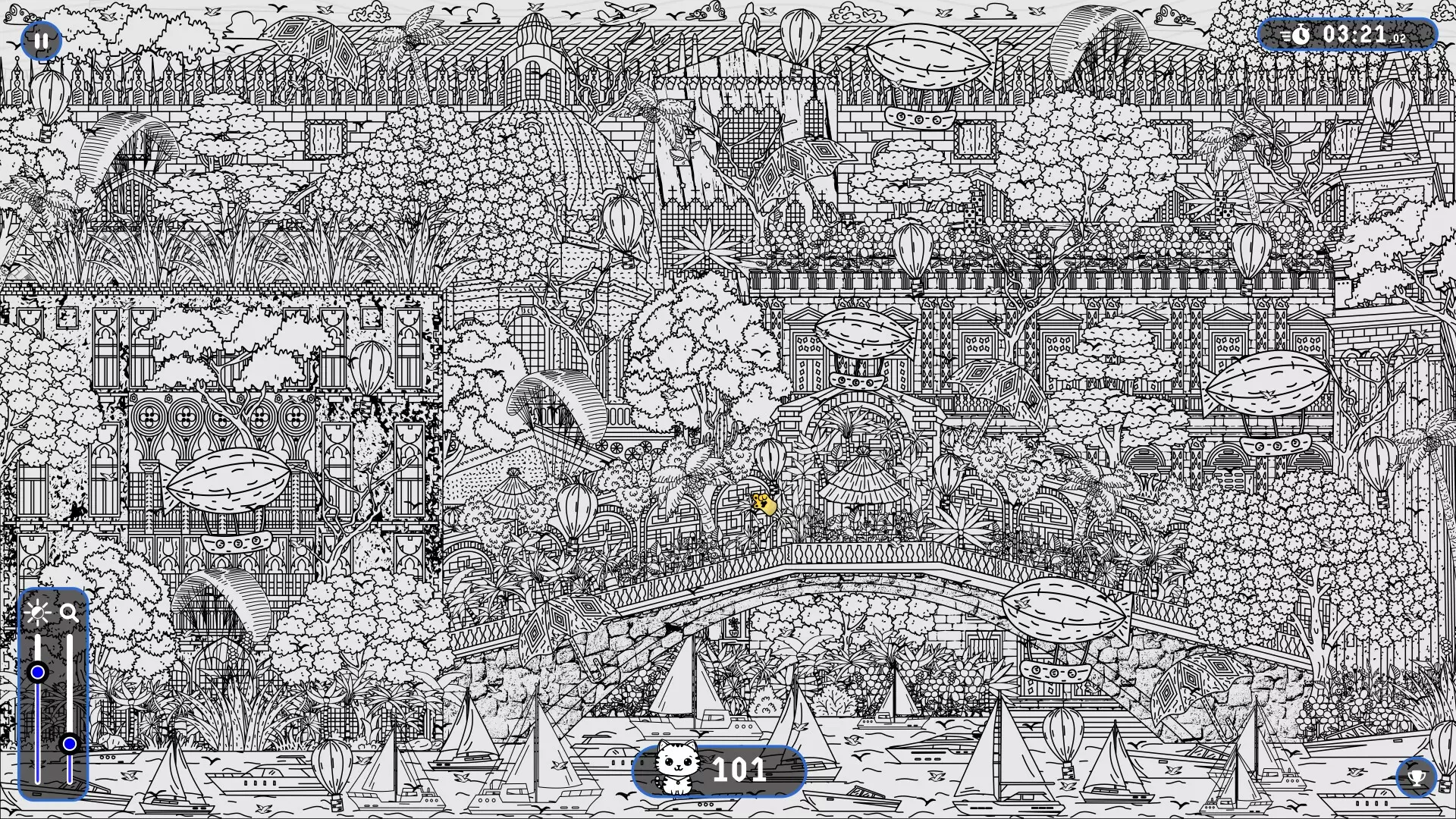 -101 Cats Hidden in Venice-游戏截图-好玩游戏库