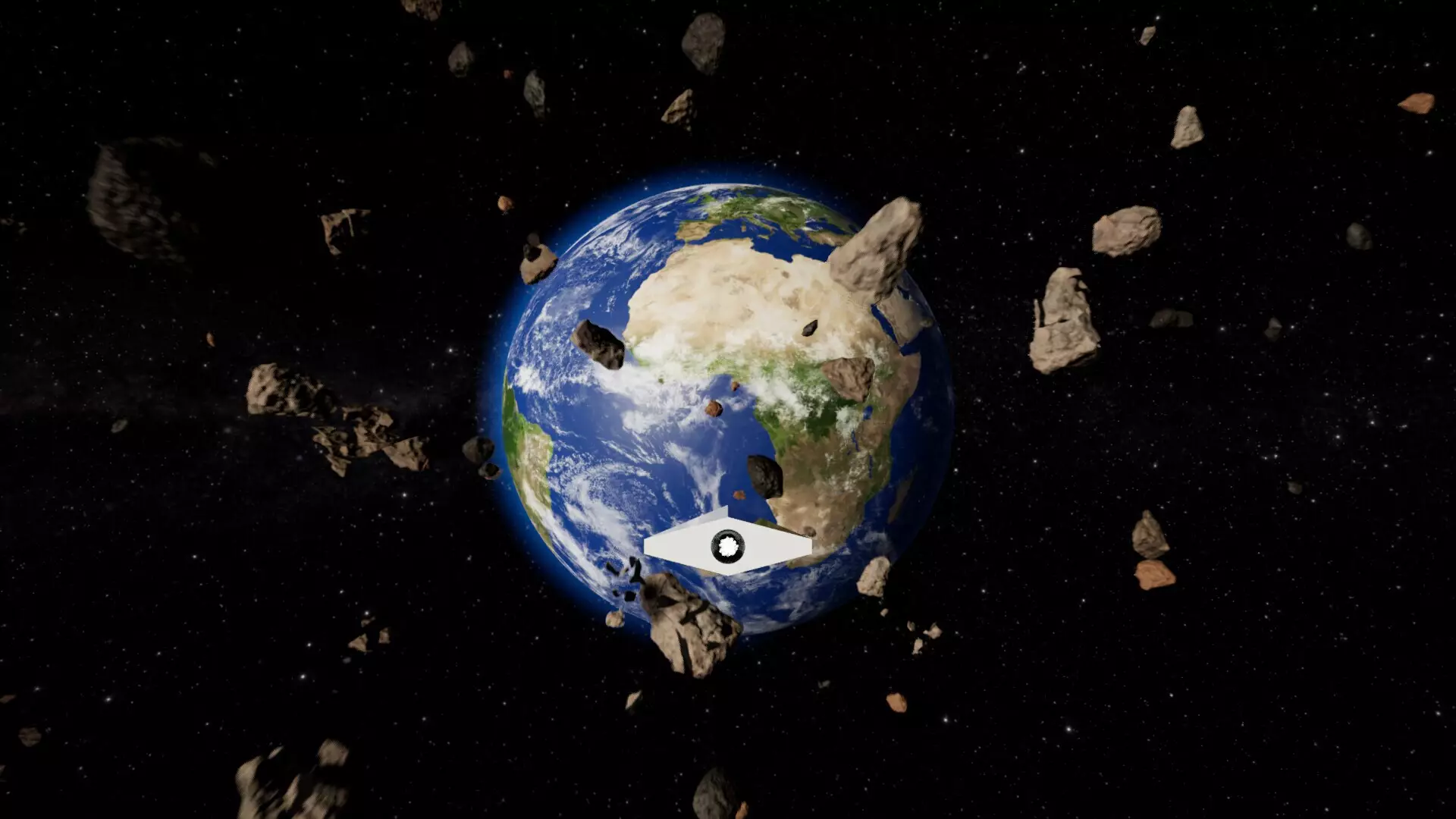 Space Rocks in Space